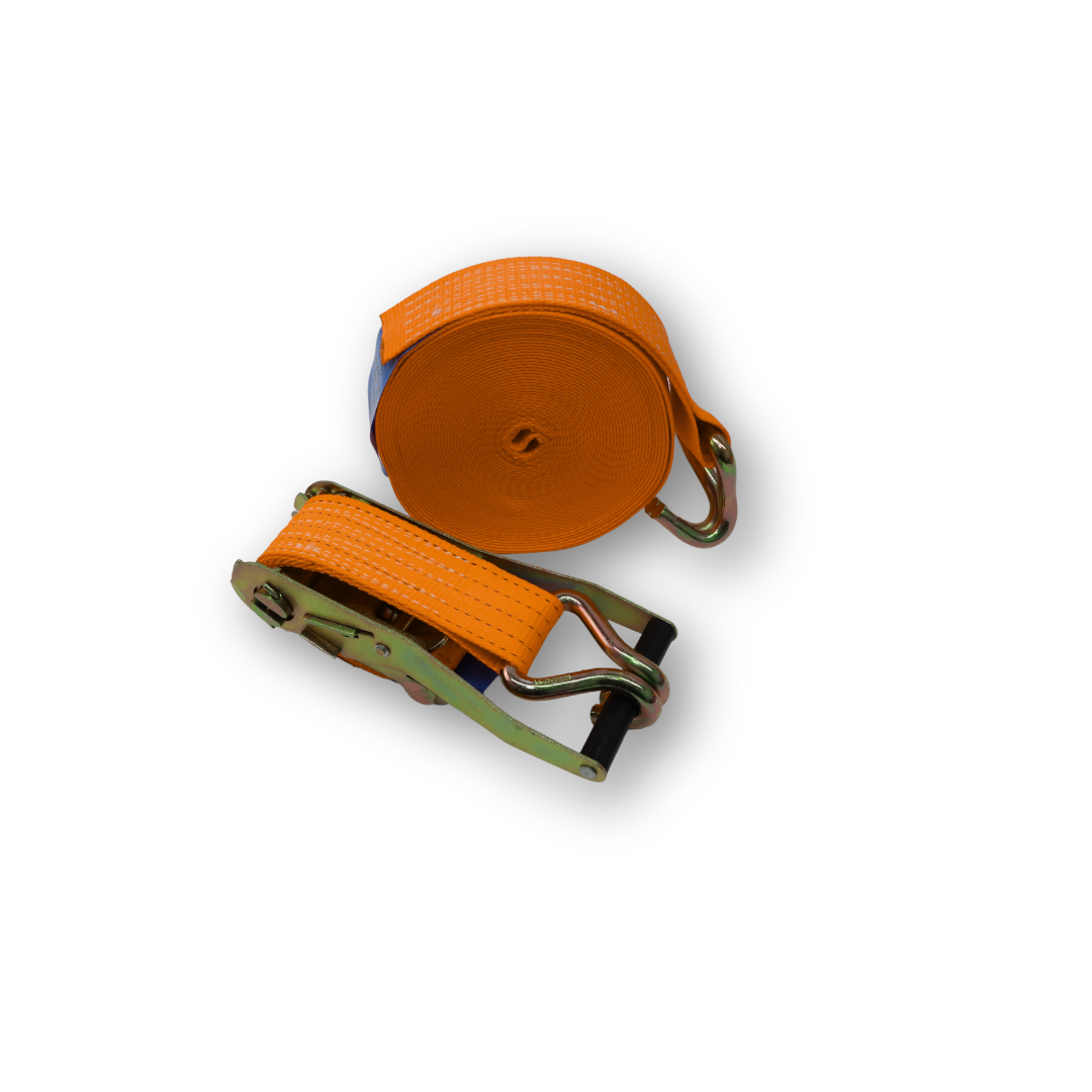 Стяжной ремень 100% полиэстер 5т 12м (8 шт.) Стяжной ремень 100% полиэстер 5т 12м (8 шт.)