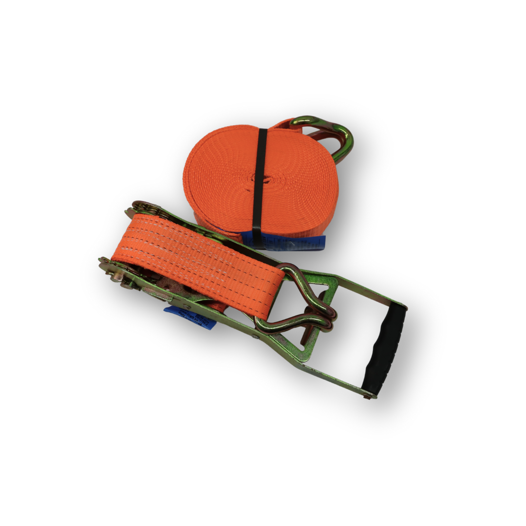 Стяжной ремень 100% полиэстер 5т 8м (10 шт.) Стяжной ремень 100% полиэстер 5т 8м (10 шт.)