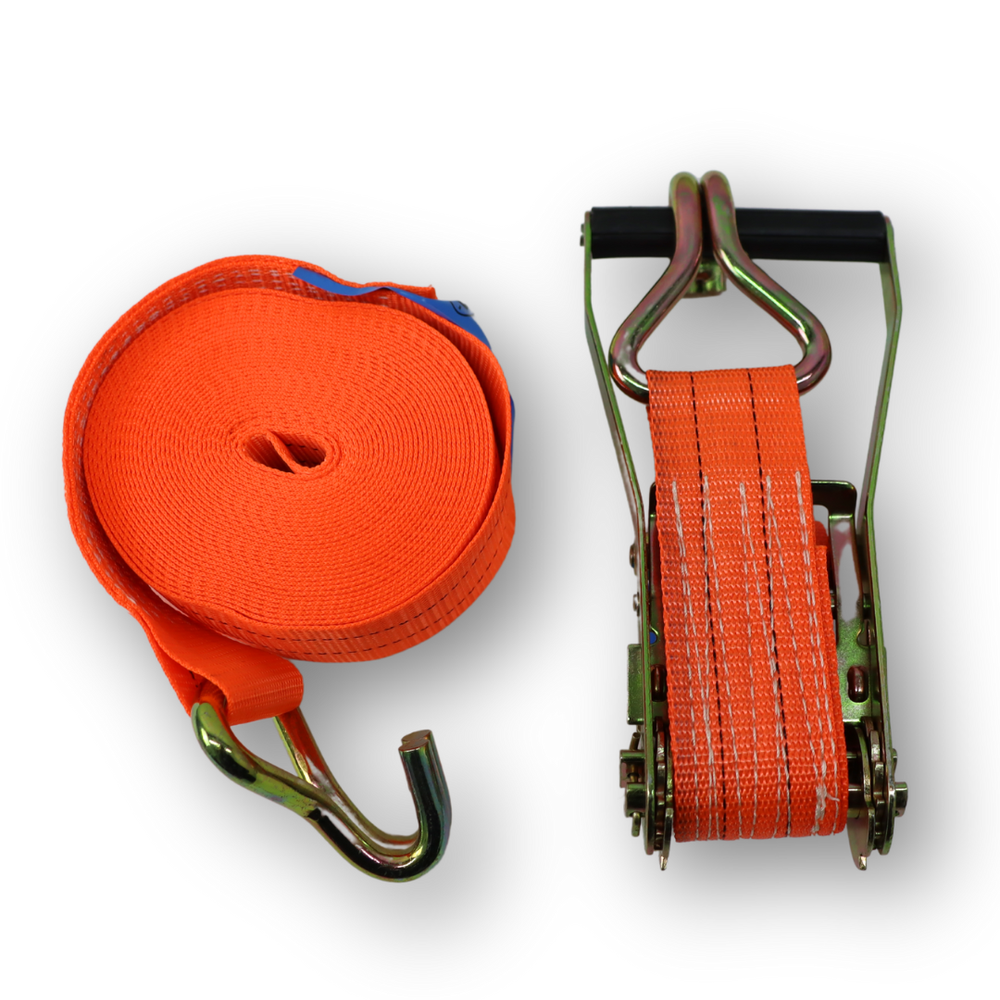 Стяжной ремень 100% полиэстер 2т 8м (12шт.) Стяжной ремень 100% полиэстер 2т 8м (12шт.)