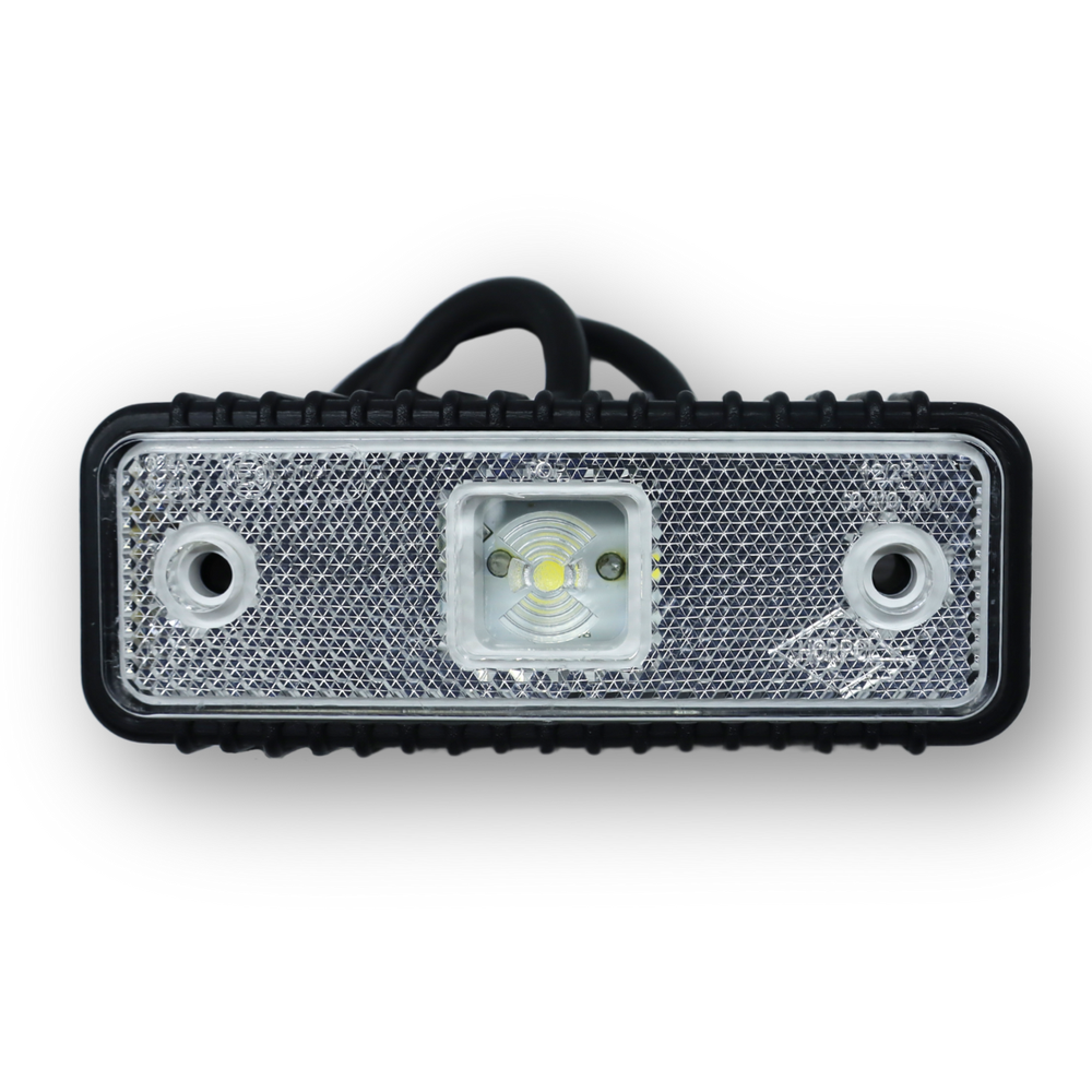 Фонарь габаритный LED белый HORPOL (103x38)