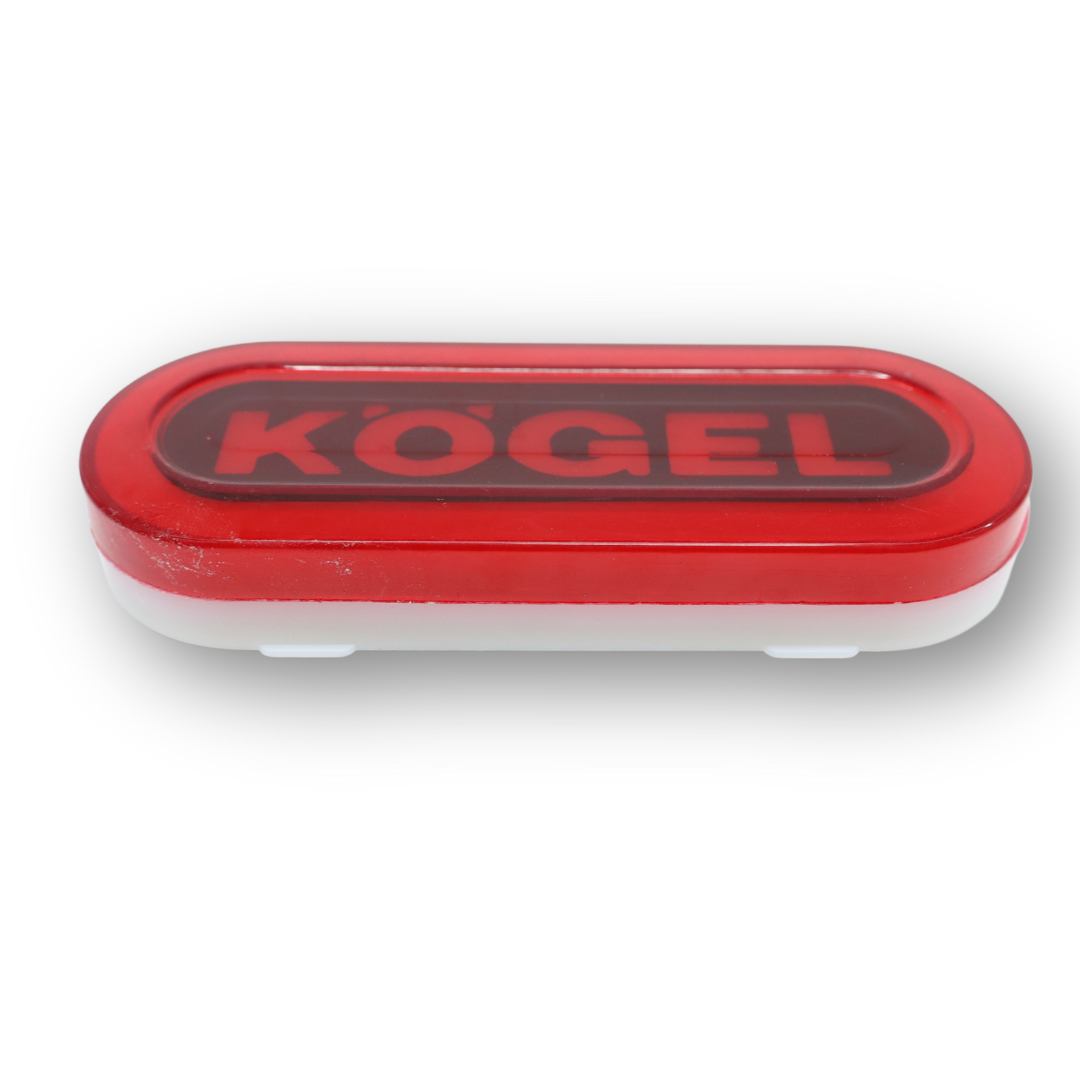 Фонарь габаритный NEON  с логотипом "KOGEL"красный \с креплением \