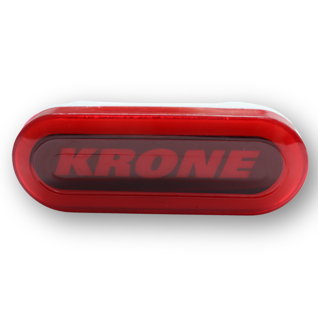 Фонарь габаритный NEON  с логотипом "KRONE"красный \с креплением \