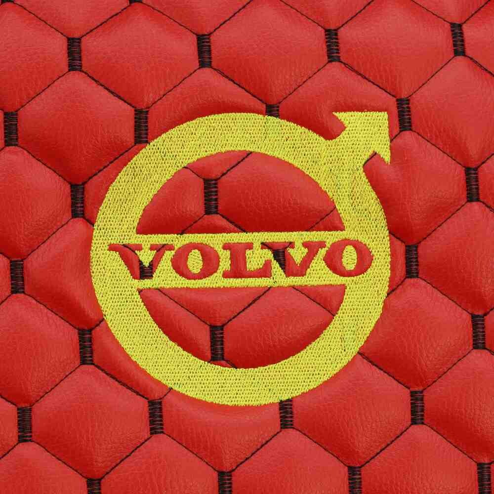 Чехол на сиденья KLF UK VOLVO FH FM (2014-...) Красн.