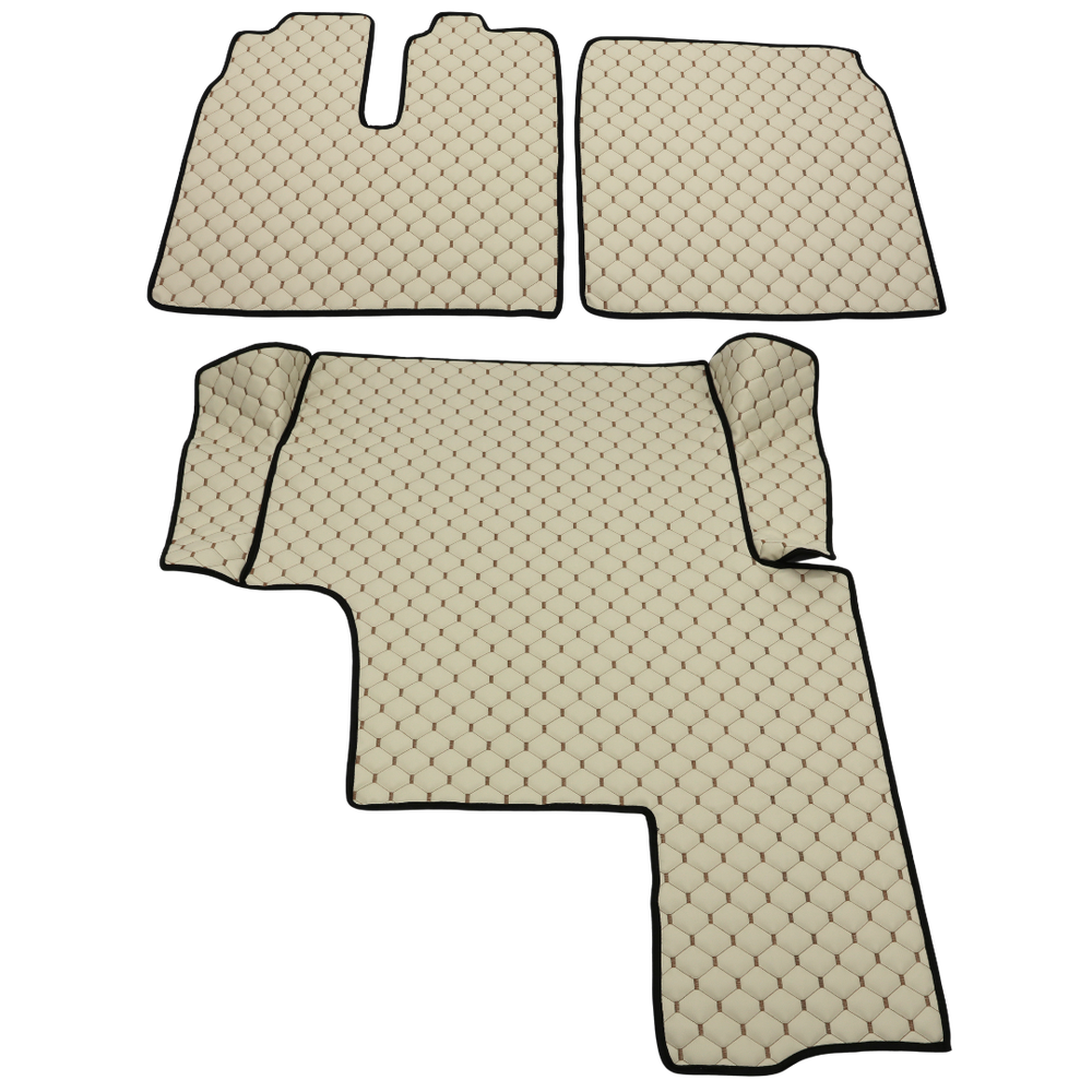 Коврик Экокожа MAN TGA XXL 2000-2011; АКПП,МКПП, бежевый, Коврик Экокожа MAN TGA XXL 2000-2011; АКПП,МКПП, бежевый,