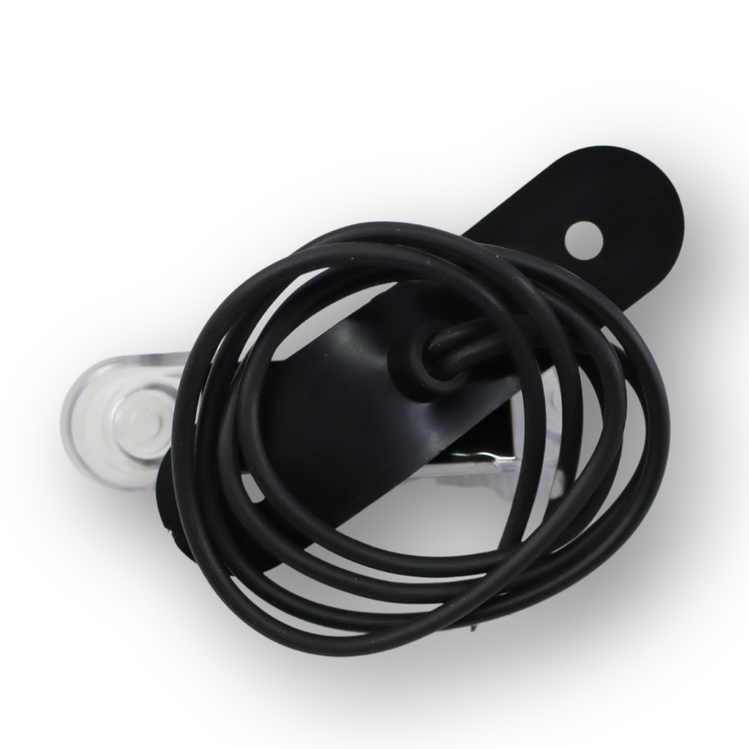 Фонарь габаритный диодный белый 12/24V 65x17 HORPOL