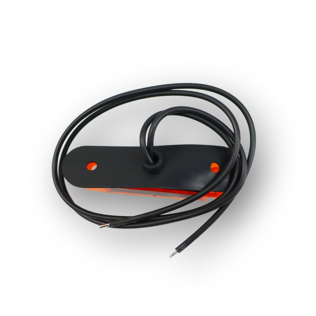 Ліхтар габаритний діодний жовтий 12/24V 65x17 HORPOL Ліхтар габаритний діодний жовтий 12/24V 65x17 HORPOL