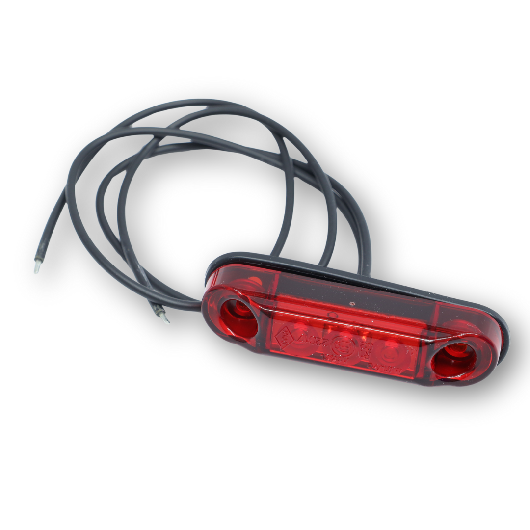 Ліхтар габаритний діодний червоний 12/24V 65x17 HORPOL Ліхтар габаритний діодний червоний 12/24V 65x17 HORPOL