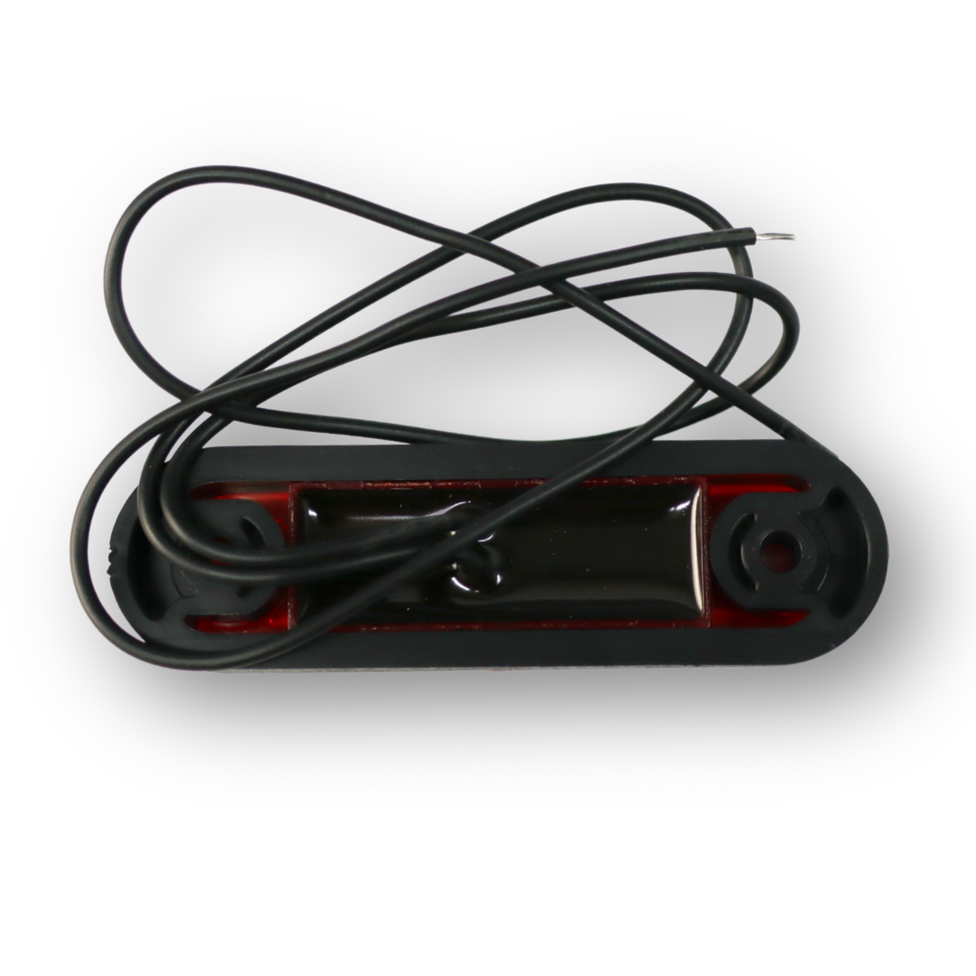 Габаритный фонарь передний LED красный 12/24V 80*30 HORPOL Габаритный фонарь передний LED красный 12/24V 80*30 HORPOL