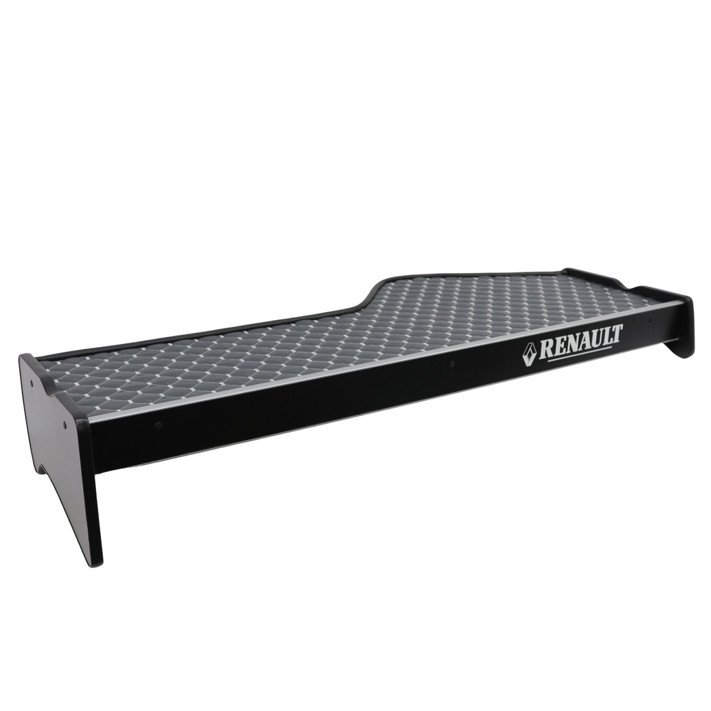 Полка кабины RENAULT Magnum (2001-2013)\серая\ST- Экокожа стёжка\