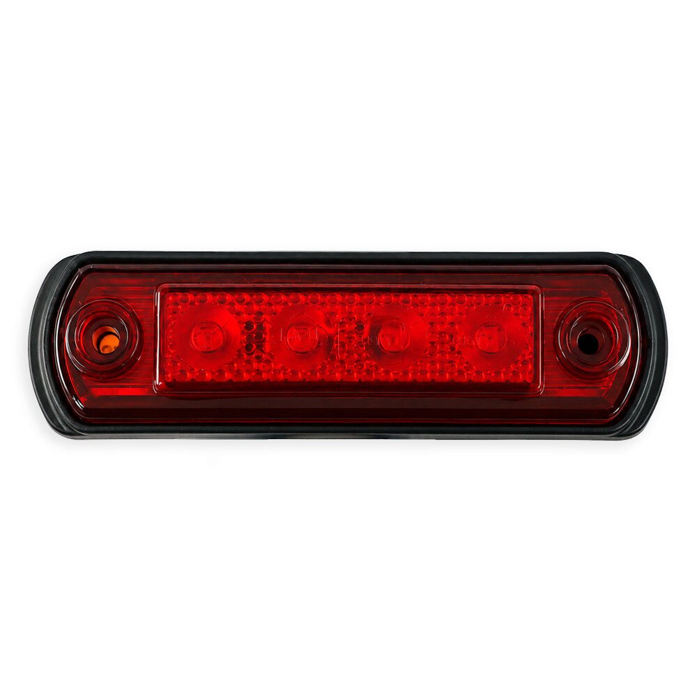 Габаритний ліхтар передній LED червоний 100x26 12/24V HORPOL Габаритний ліхтар передній LED червоний 100x26 12/24V HORPOL