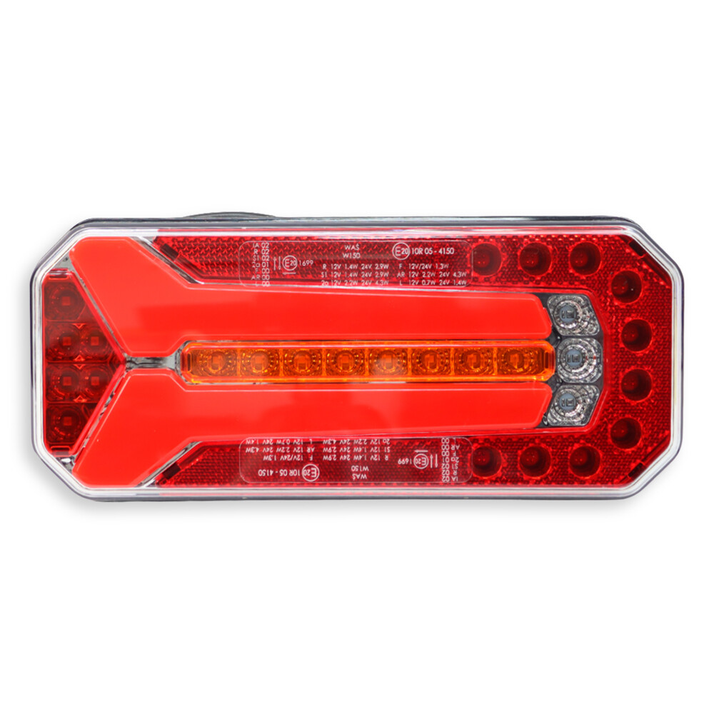 Фонарь задний 12V-24V (провод.) \WAS\ лев.- прав.