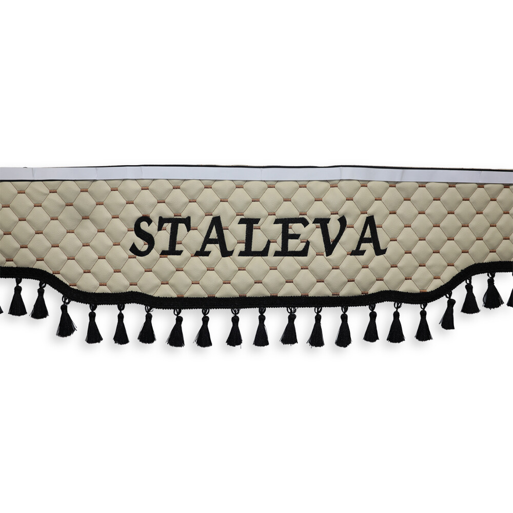 Шторка лоб + косинки Екошкіра (замовна) Шторка лоб + косинки Екошкіра (замовна)