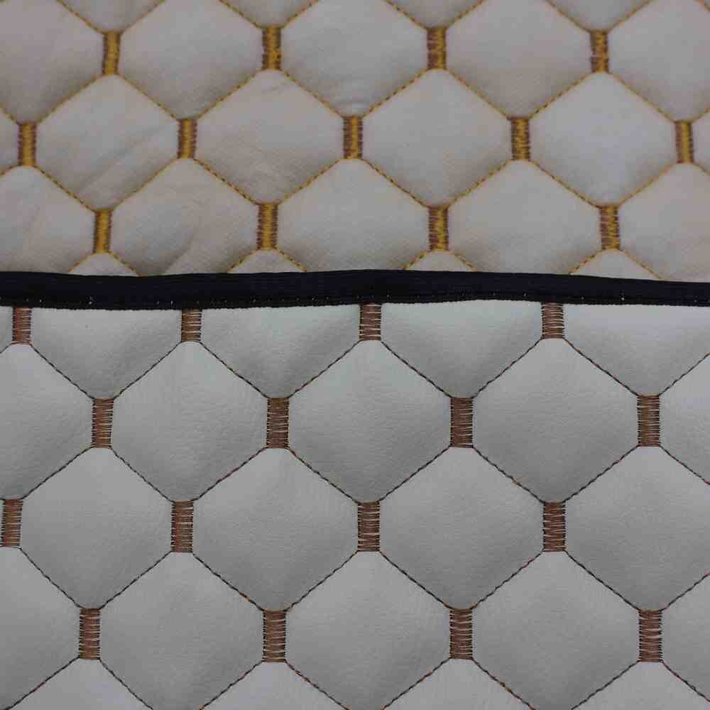 Коврик Экокожа VOLVO FH 2003-2013; АКПП, бежевый,