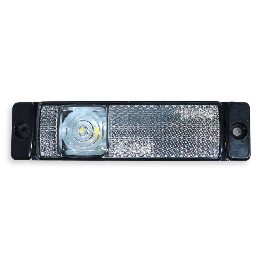 Ліхтар габаритний діодний білий 12-24 V WAS