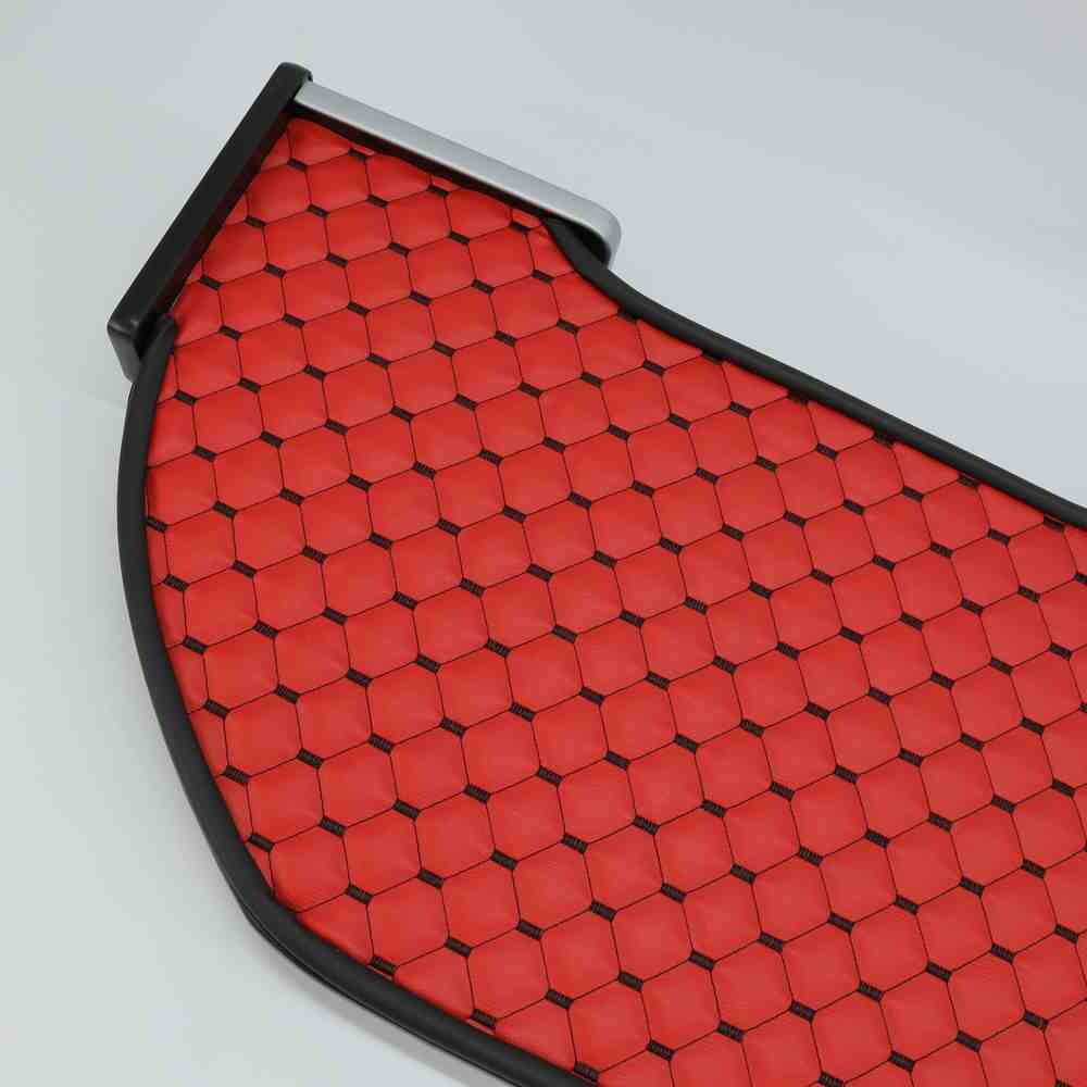 Полиця кабіни довга DAF 106 червона\ST- Екошкіра стежка\