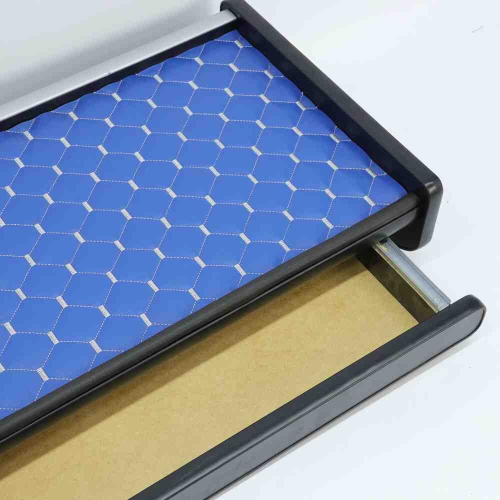 Полиця кабіни довга VOLVO FH 12\16 з 2002р. синя\ST- Екошкіра стежка\