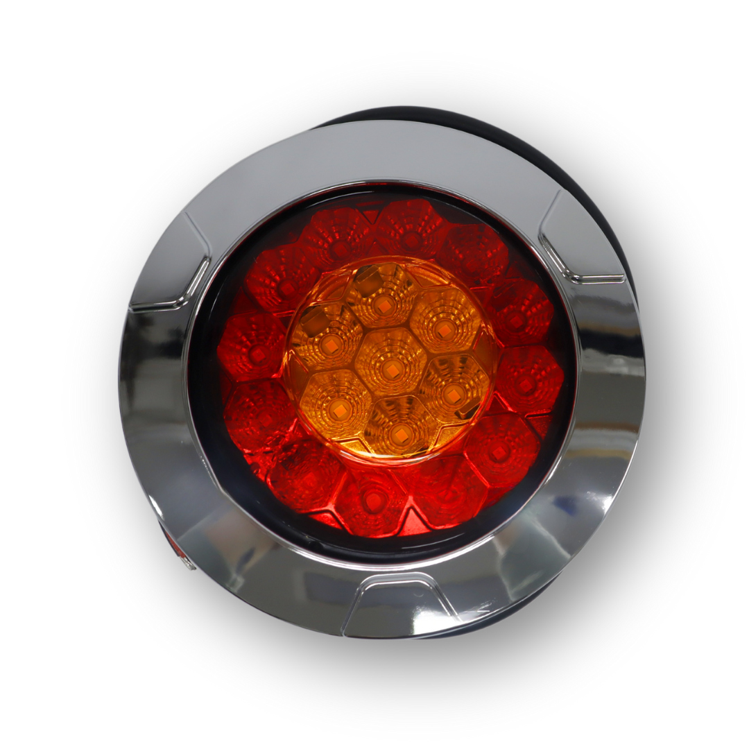 Фонарь задний LED 12/24V [ стоп сигнал \габарит \указатель поворота ]   \прав -лев.\ WAS