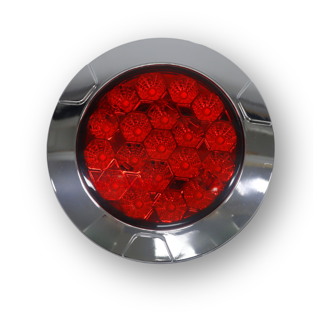 Фонарь задний LED 12/24V [ стоп сигнал \габарит \ ]   \прав -лев.\ WAS