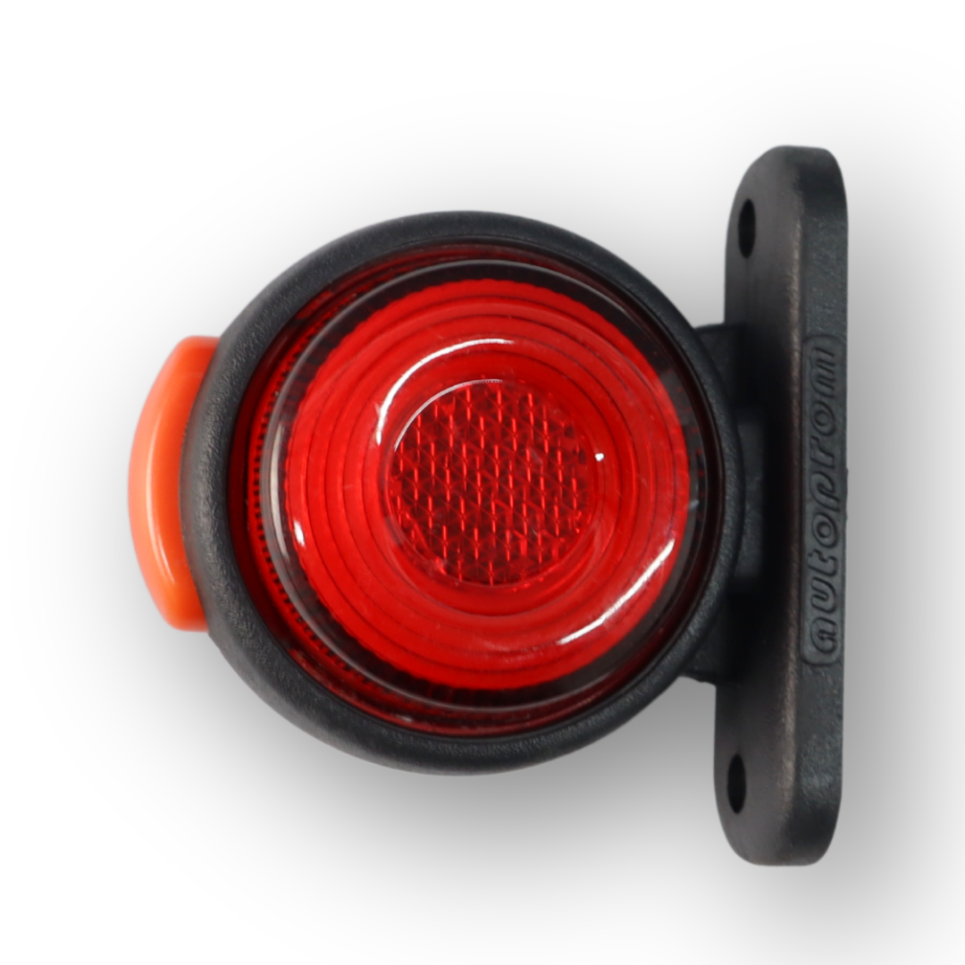 Ліхтар габаритний ріг LED червоно-білий. \GERAY\