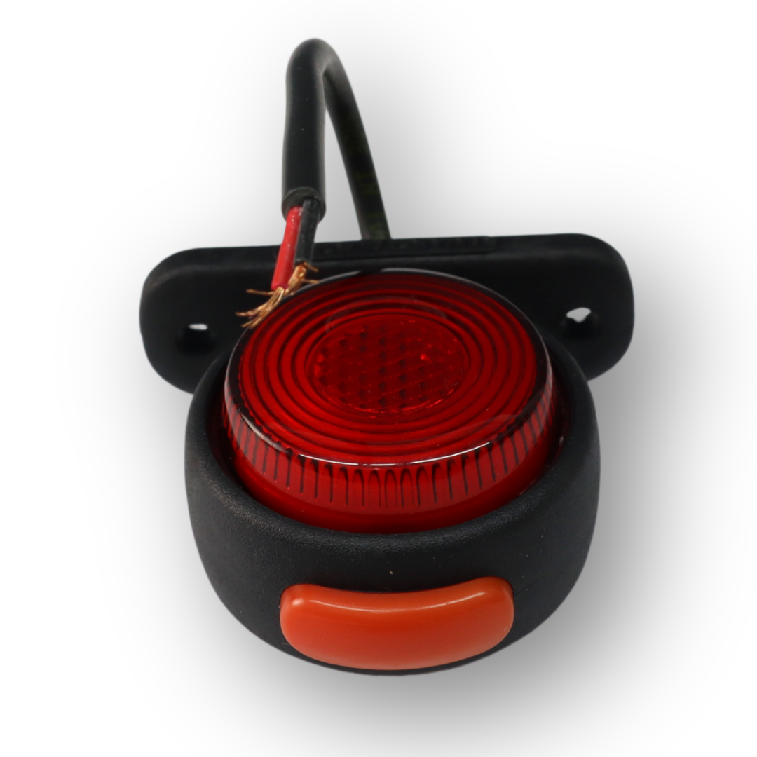 Ліхтар габаритний ріг LED червоно-білий. \GERAY\