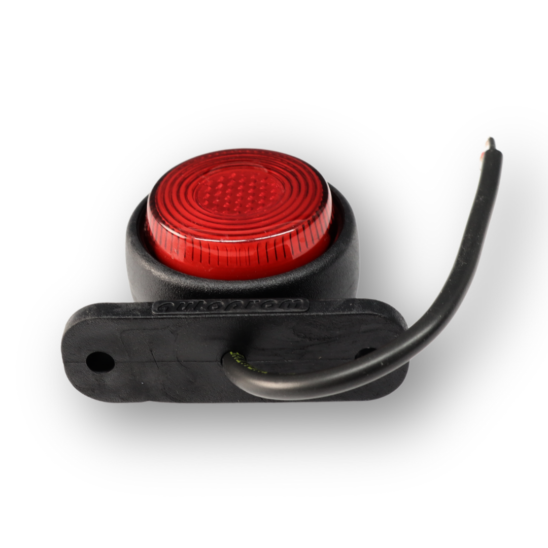 Ліхтар габаритний ріг LED червоно-білий. \GERAY\