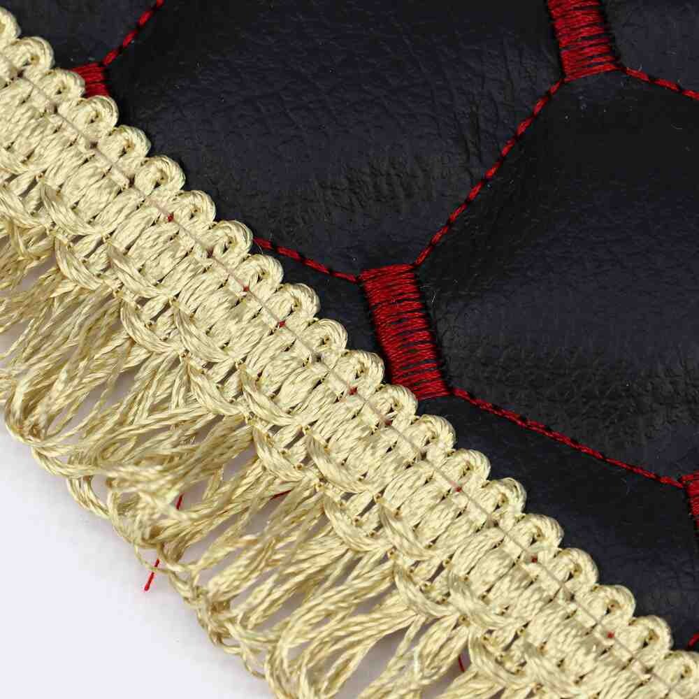 Вымпел треугольный экокожа VOLVO черный