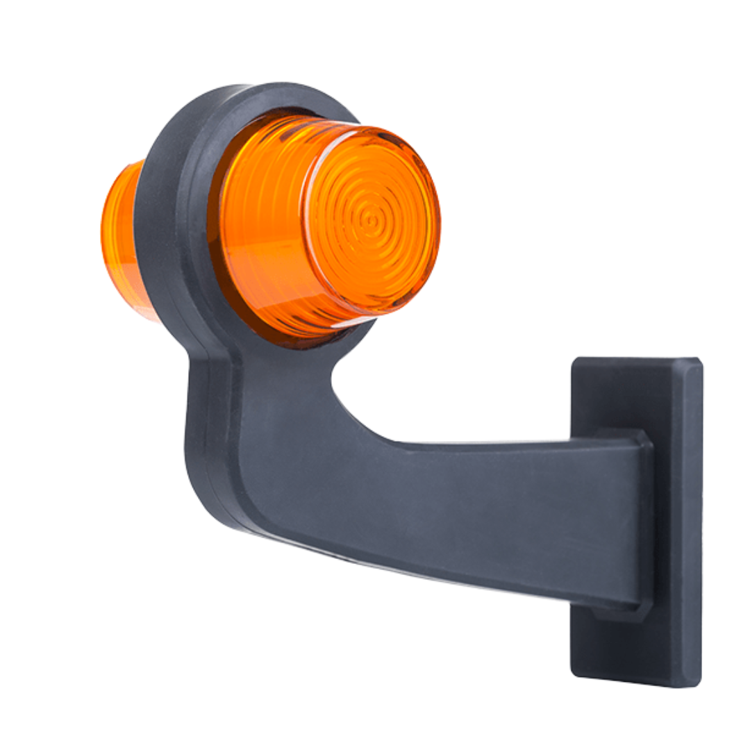 Ліхтар габаритний ріг NEON кривий жовто-жовтий 192,5мм 12/24V HORPOL Ліхтар габаритний ріг NEON кривий жовто-жовтий 192,5мм 12/24V HORPOL