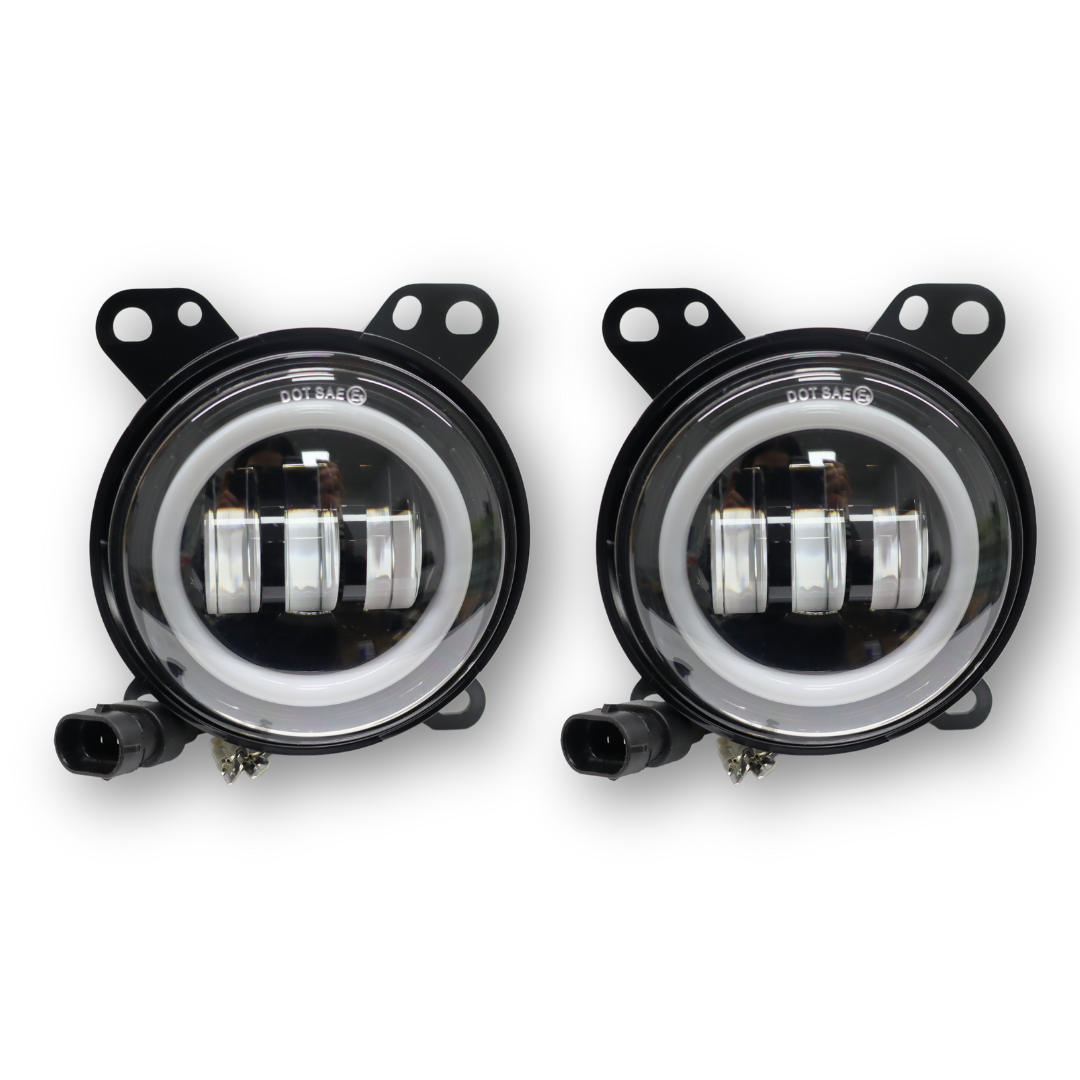 Фара противотуманная DAF XF105, 95 (2002-2013) LED, 24V, 30W, с ходовыми огнями, желтый, белый, левая-правая (FERZE) Фара противотуманная DAF XF105, 95 (2002-2013) LED, 24V, 30W, с ходовыми огнями, желтый, белый, левая-правая (FERZE)