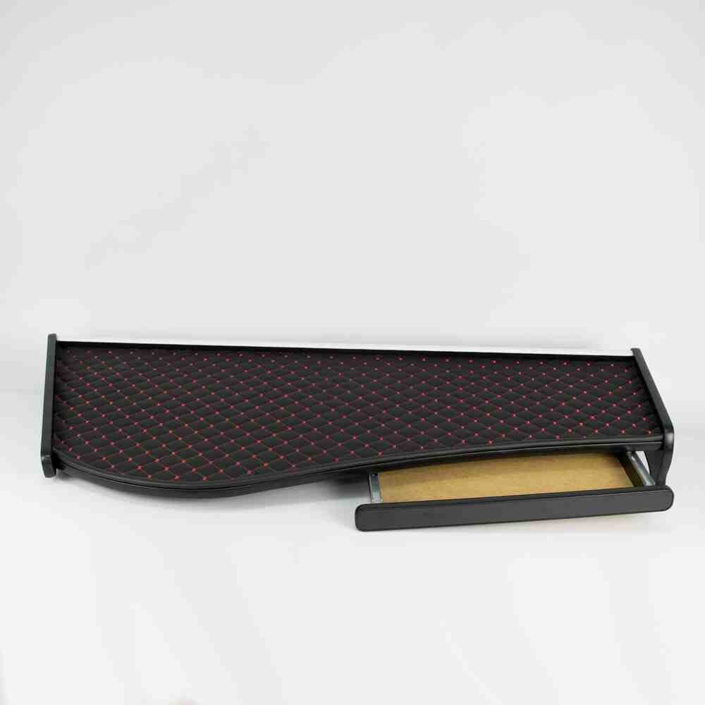 Полиця кабіни довга Merc.Actros MP 3 чорна\ST- Екошкіра стежка\ Полиця кабіни довга Merc.Actros MP 3 чорна\ST- Екошкіра стежка\