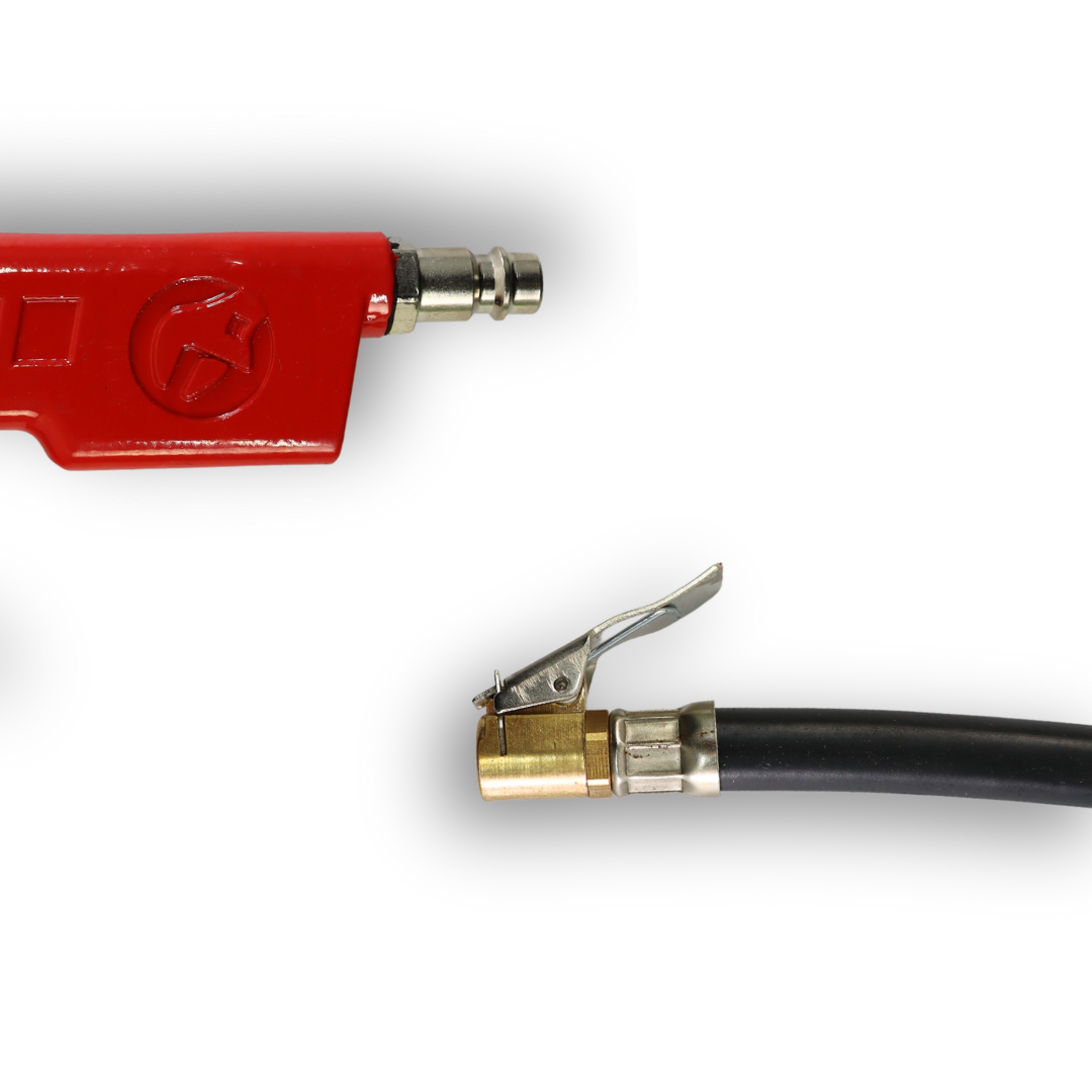 Пистолет подкачки с манометром \INTERTOOL\