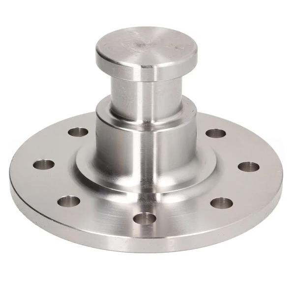 Цапфа (шкворень) 2" в сборе без потайголовок с прямыми краями монтажных отверстий