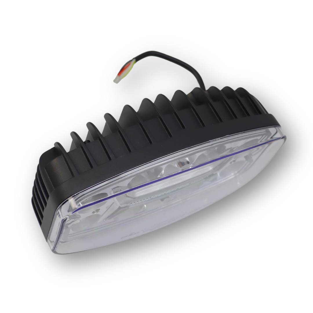 Фара универсальная дальний свет овальная LED  12-30 V