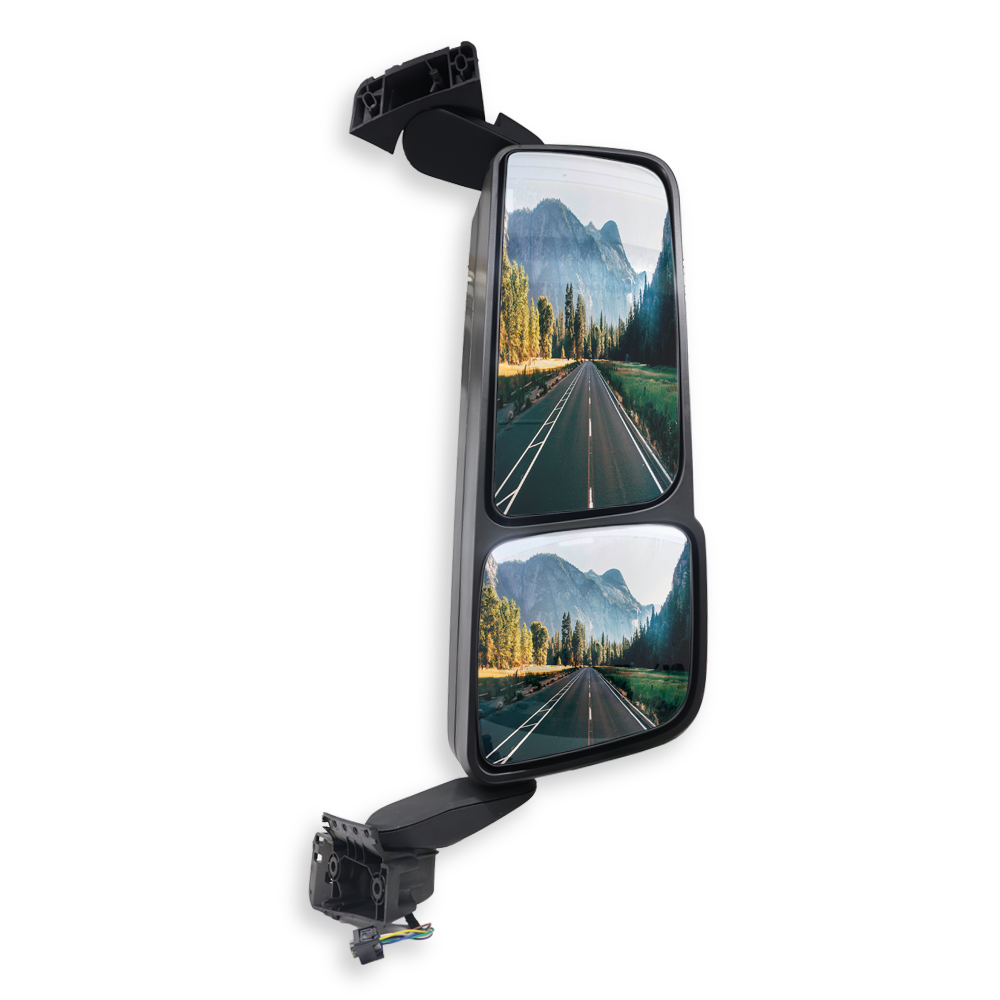 Зеркало основное MERCEDES Actros MP4 (2012-...) с подогревом и электрорегулировкой в сборе; правое (LONGLING) Зеркало основное MERCEDES Actros MP4 (2012-...) с подогревом и электрорегулировкой в сборе; правое (LONGLING)