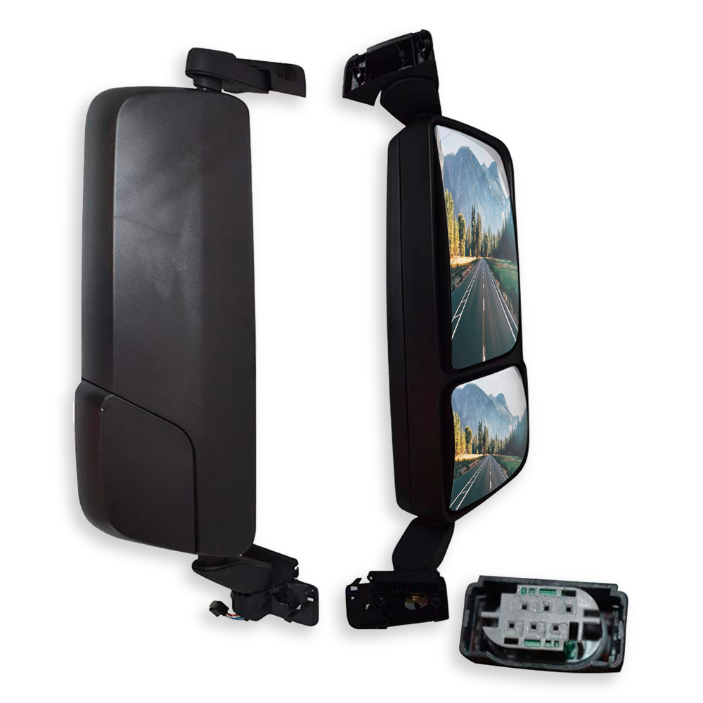 Зеркало основное MERCEDES Actros MP4 (2012-...) с подогревом и электрорегулировкой в сборе; правое (LONGLING) Зеркало основное MERCEDES Actros MP4 (2012-...) с подогревом и электрорегулировкой в сборе; правое (LONGLING)