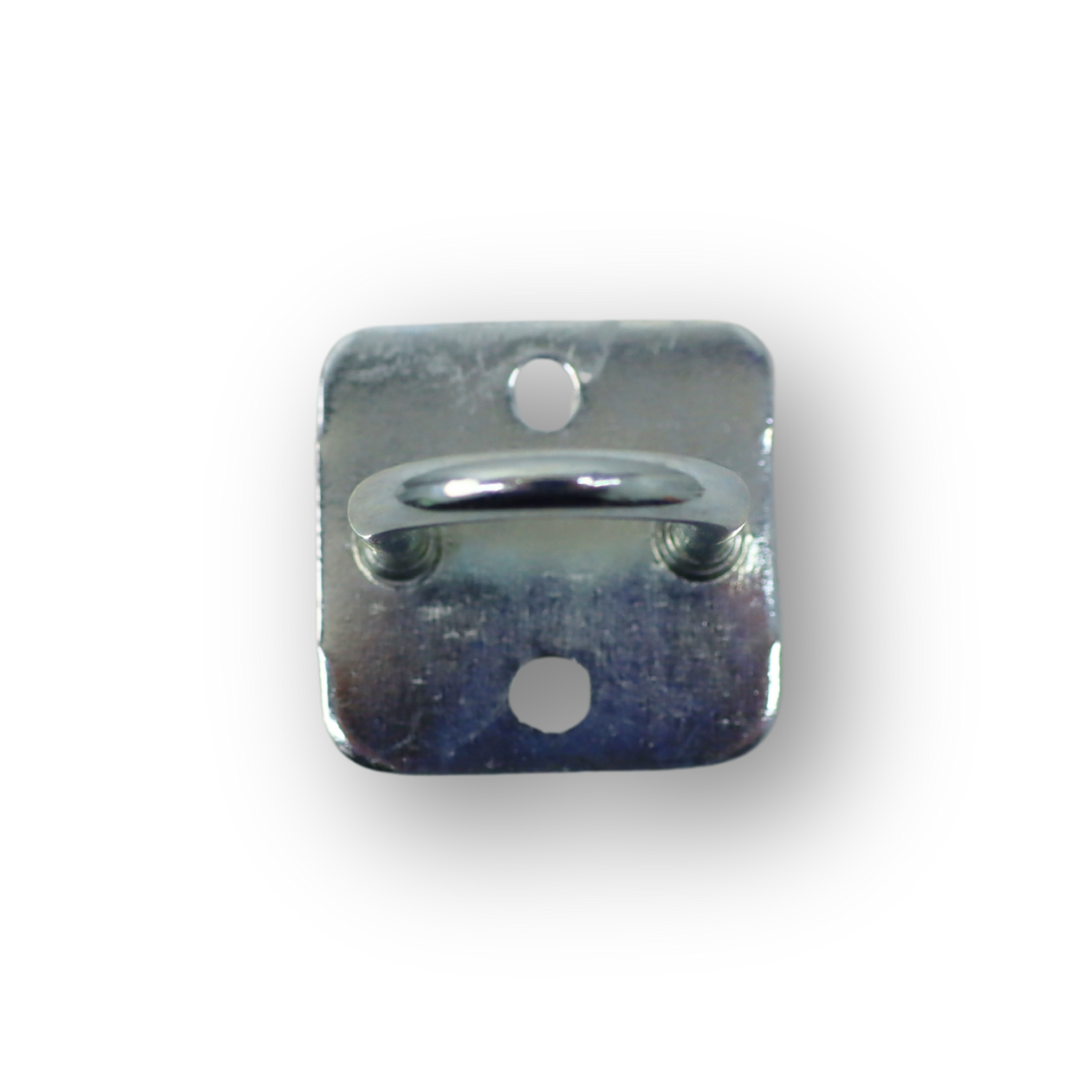 Скоба тента металлическая  26xH=30mm (круглый верх квадратная площадка)