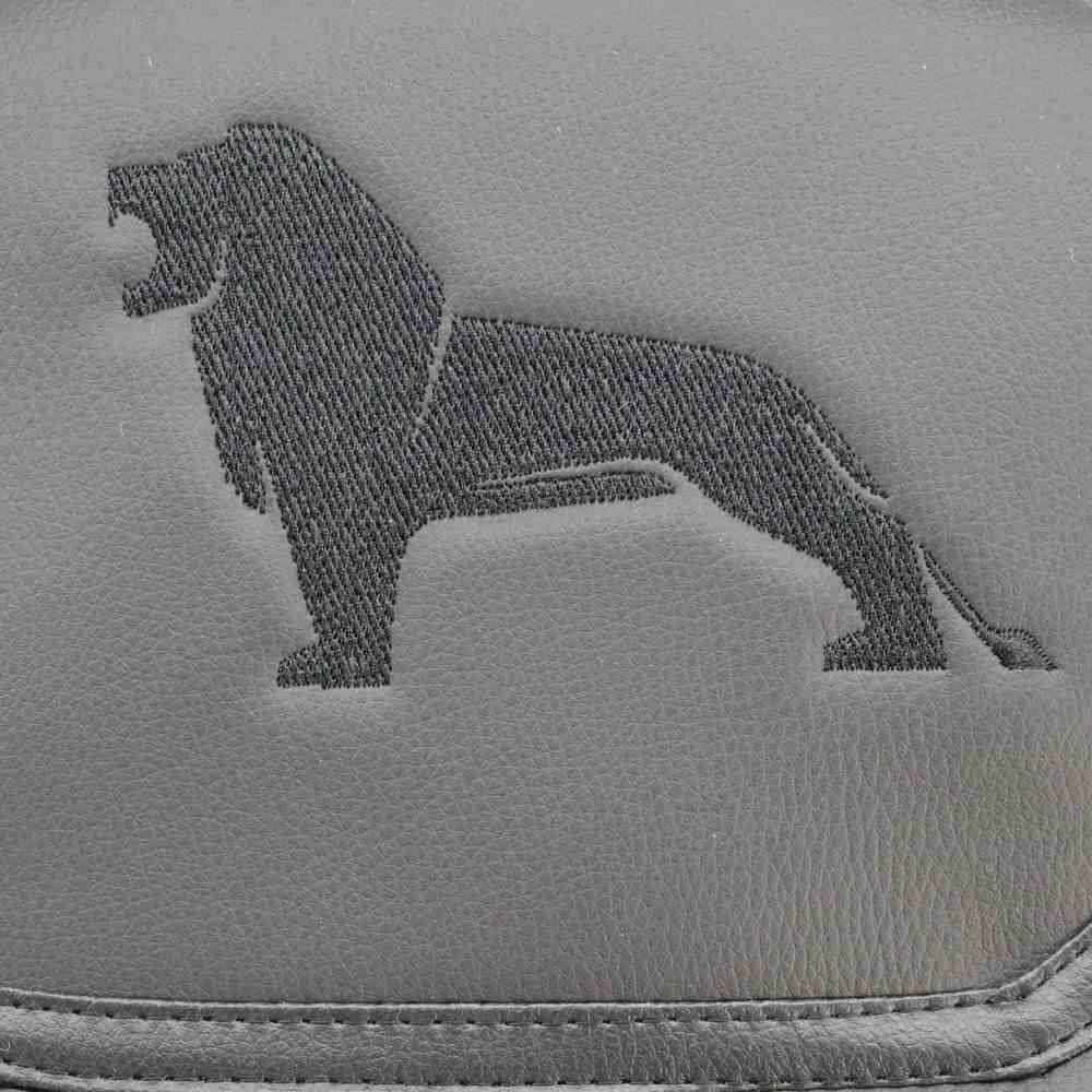 Чехол на сиденья MAN TGX,TGA,TGL,TGM,TGS; (2007-2020) 2 ремня, водитель и пассажир (Низкий) черный