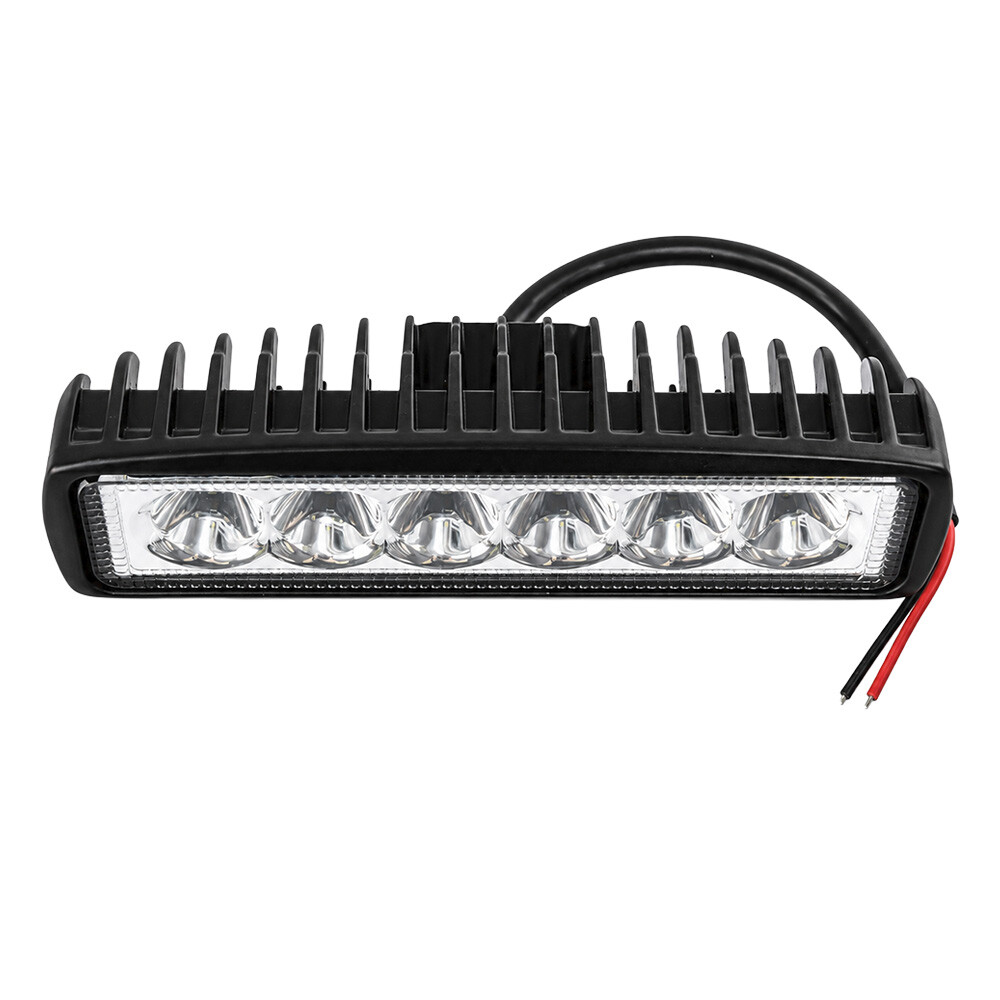 Фара універсальна діодна LED 10-48 V (6 діодів 18W) Фара універсальна діодна LED 10-48 V (6 діодів 18W)