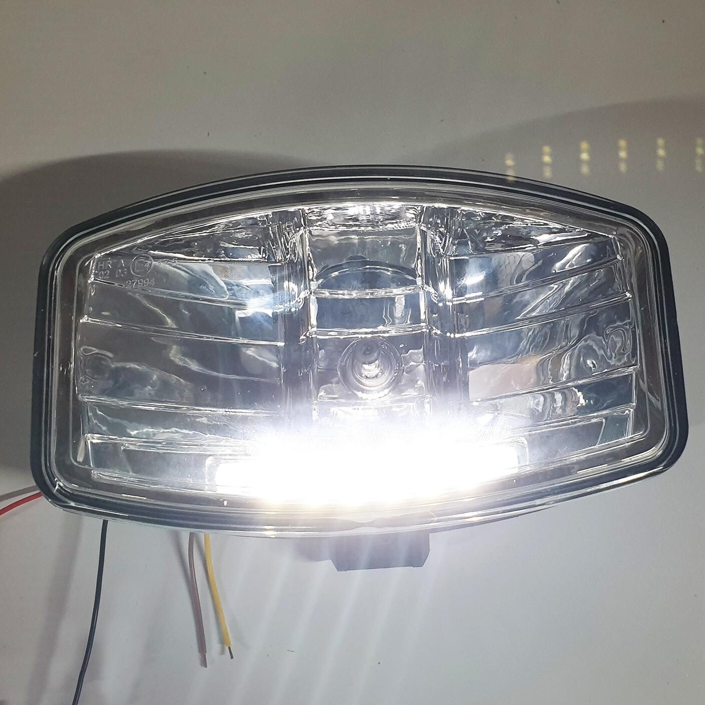 Фара доп. c LED подсв. 240*140мм 9-32 V 80 W  4500 К