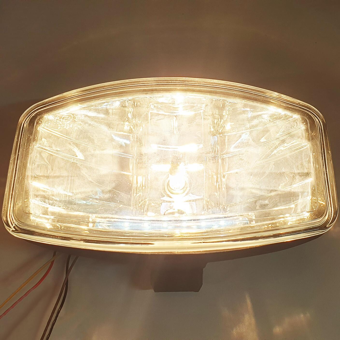 Фара доп. c LED подсв. 240*140мм 9-32 V 80 W  4500 К