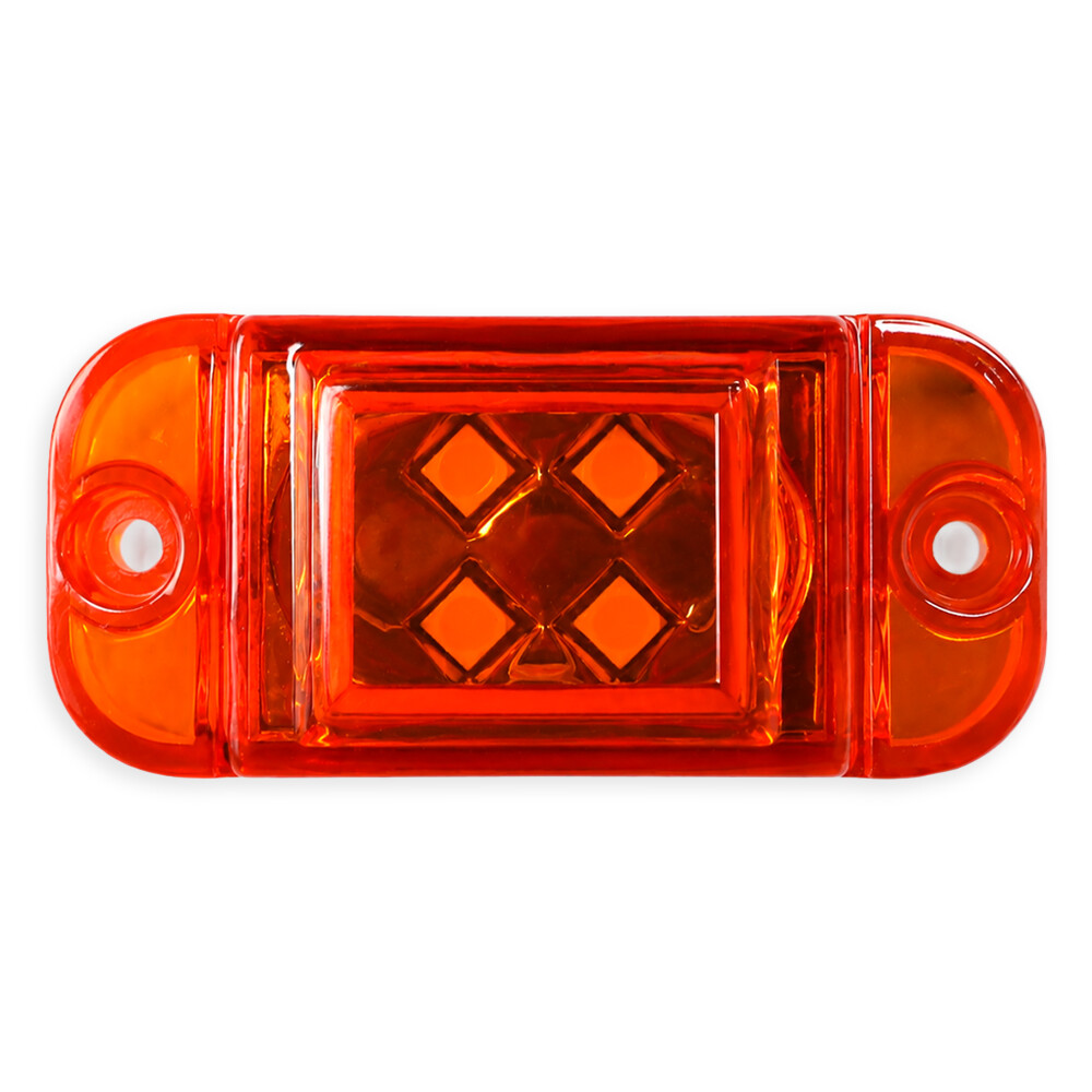 Фонарь габаритный LED 4 желтый 24V