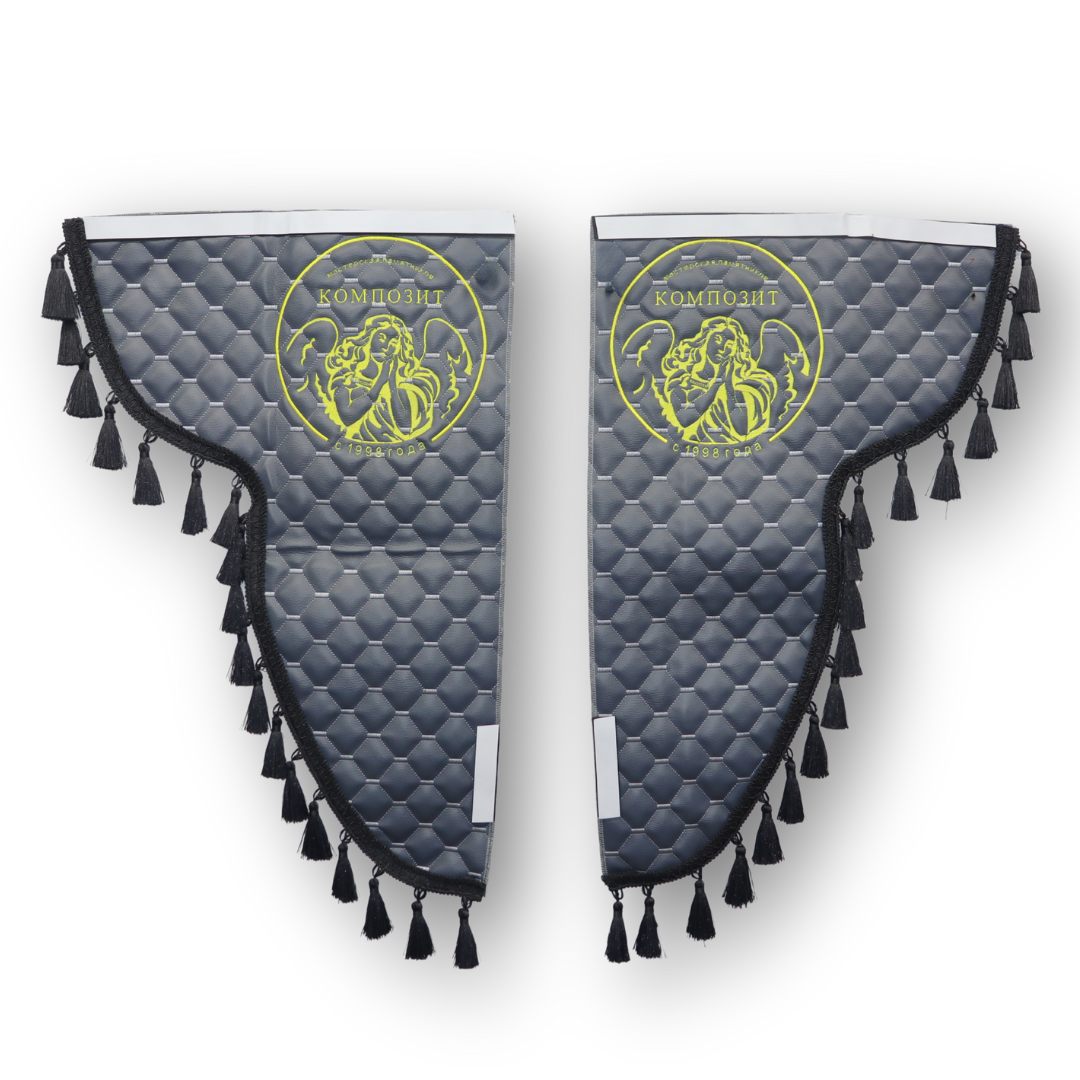 Шторка лоб + косинки Екошкіра (замовна) Шторка лоб + косинки Екошкіра (замовна)