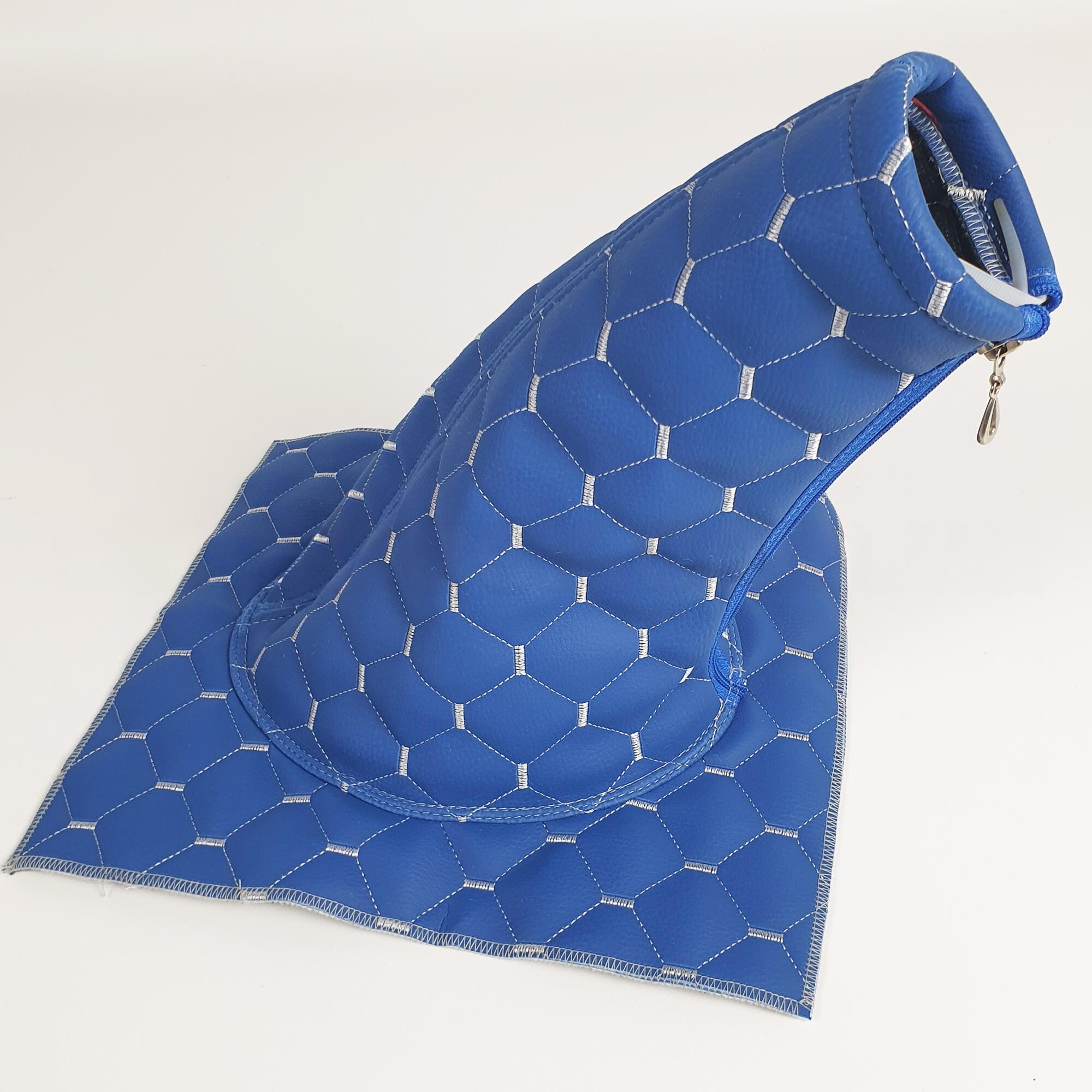 Чохол КПП екошкіра MAN, Renault синій Чохол КПП екошкіра MAN, Renault синій