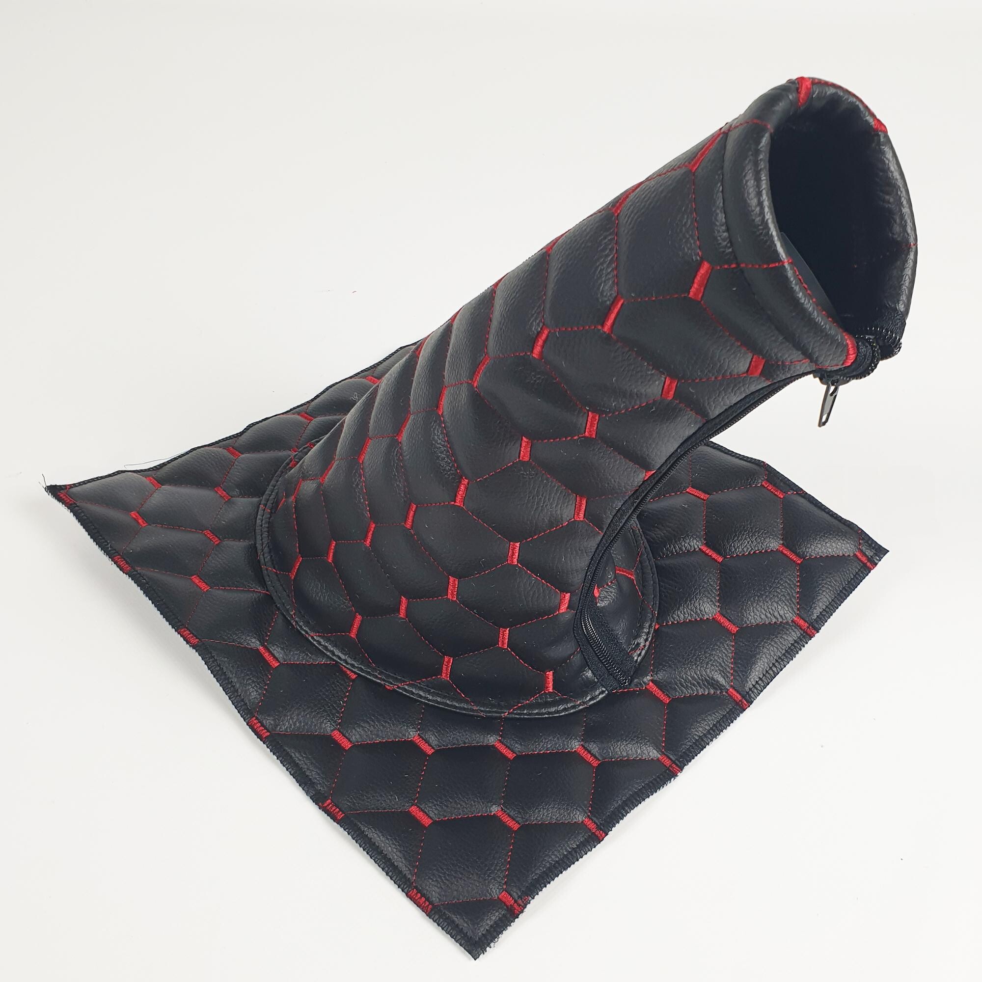 Чехол КПП экокожа MAN, Renault черный Чехол КПП экокожа MAN, Renault черный