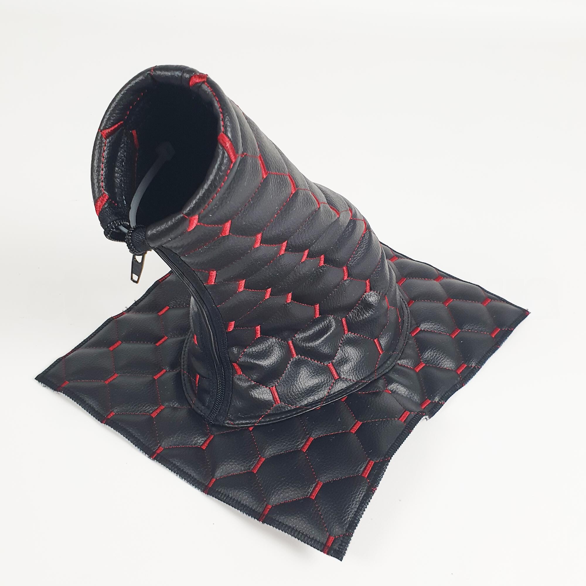 Чехол КПП экокожа MAN, Renault черный Чехол КПП экокожа MAN, Renault черный