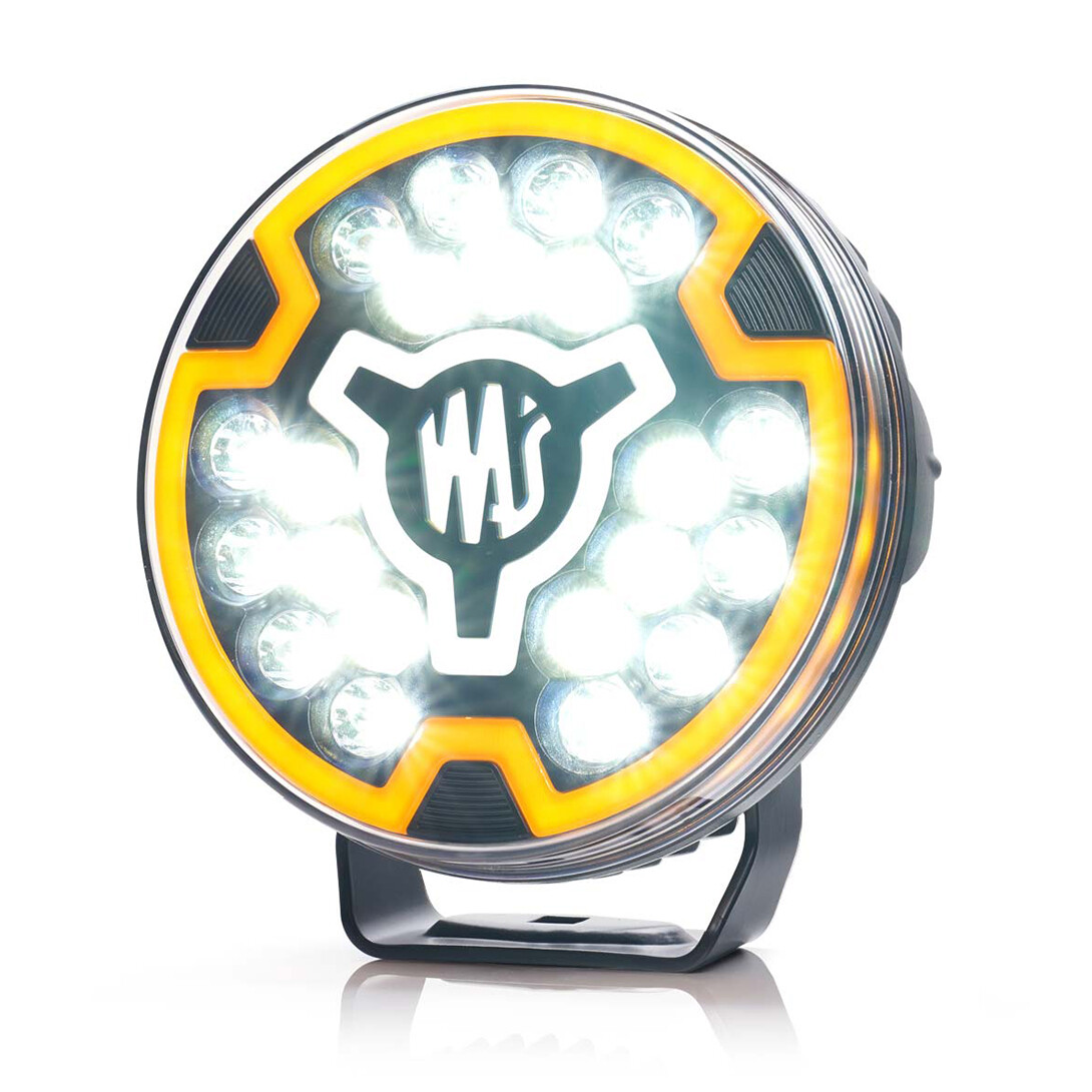 Фонари многофункциональный передний габарит\бок. габарит\дальний свет 21 LED 180 мм WAS Фонари многофункциональный передний габарит\бок. габарит\дальний свет 21 LED 180 мм WAS