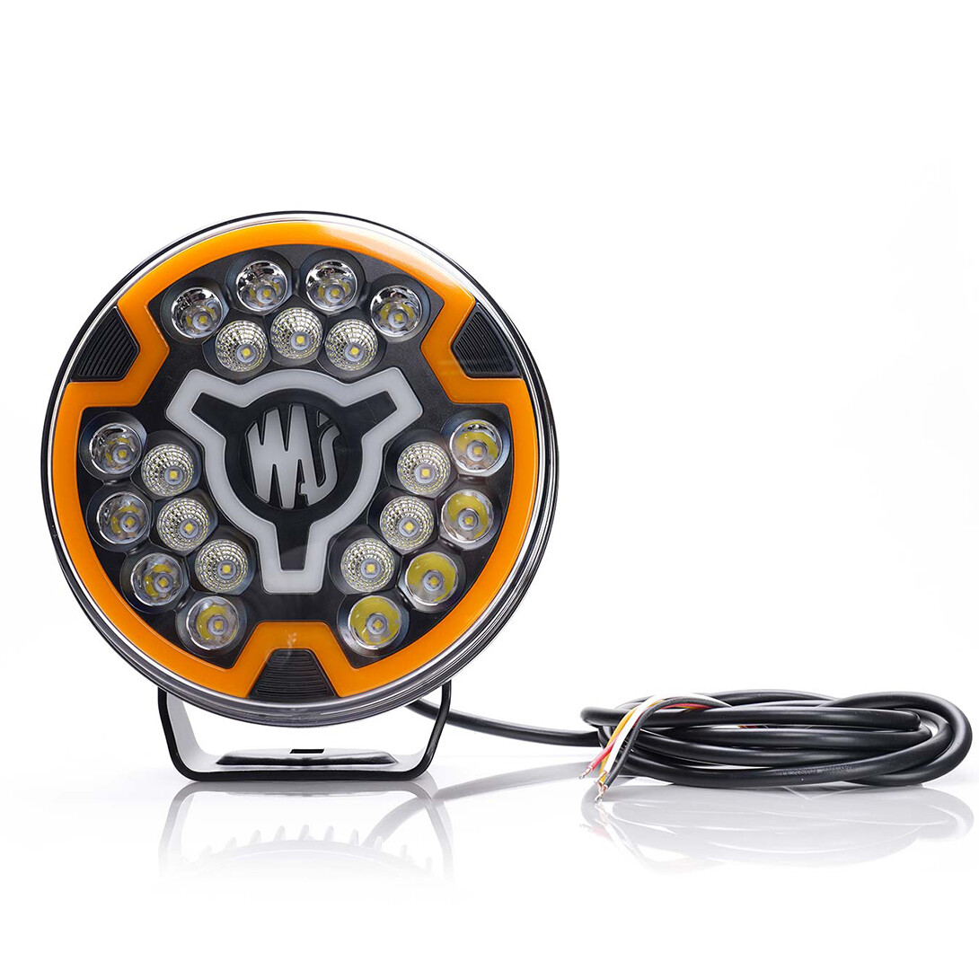 Фонари многофункциональный передний габарит\бок. габарит\дальний свет 21 LED 180 мм WAS Фонари многофункциональный передний габарит\бок. габарит\дальний свет 21 LED 180 мм WAS