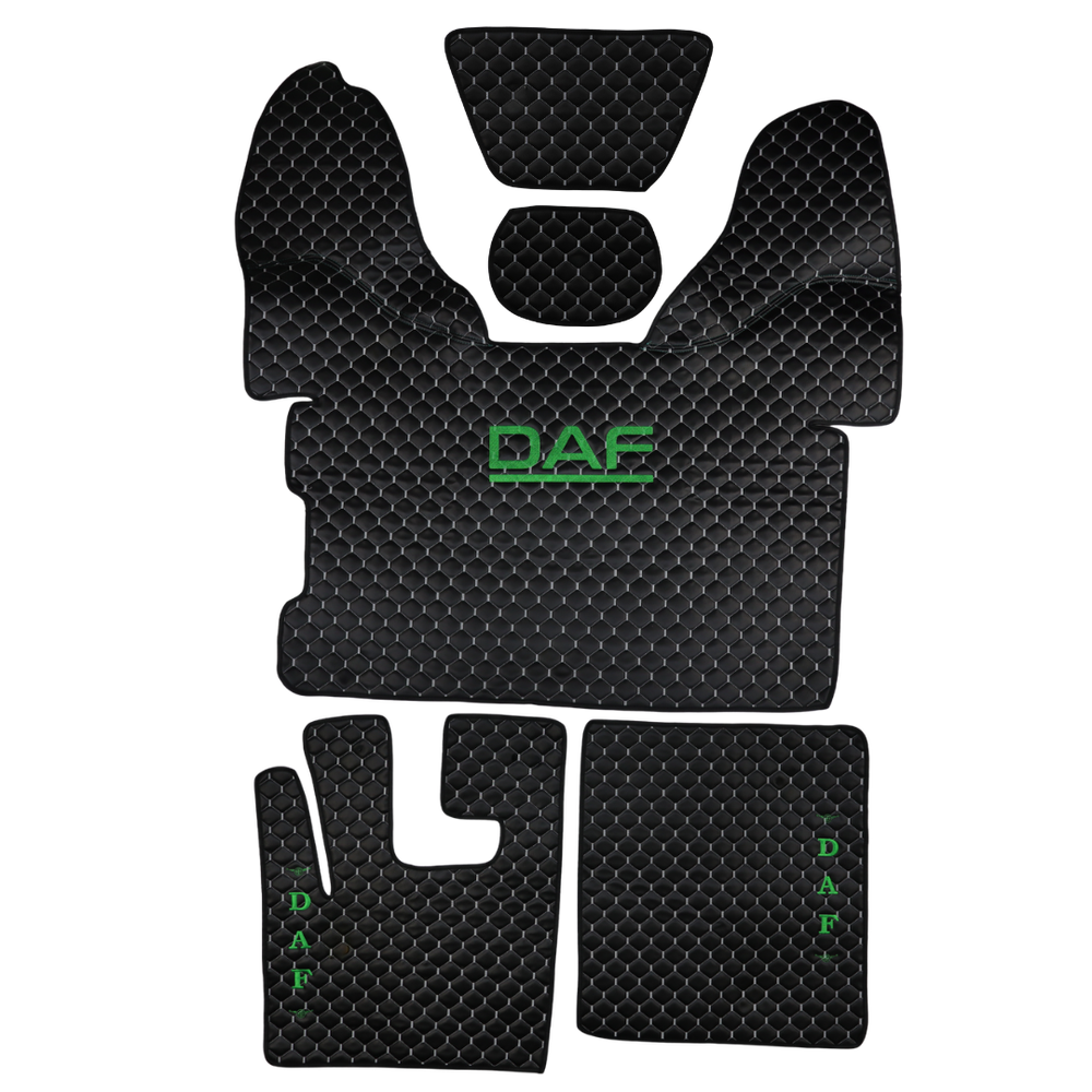 Килимок Екошкіра DAF XF105 2005-2013; АКПП, сірий, АСП Килимок Екошкіра DAF XF105 2005-2013; АКПП, сірий, АСП