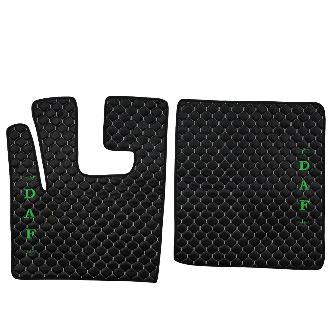 Килимок Екошкіра DAF XF105 2005-2013; АКПП, сірий, АСП Килимок Екошкіра DAF XF105 2005-2013; АКПП, сірий, АСП