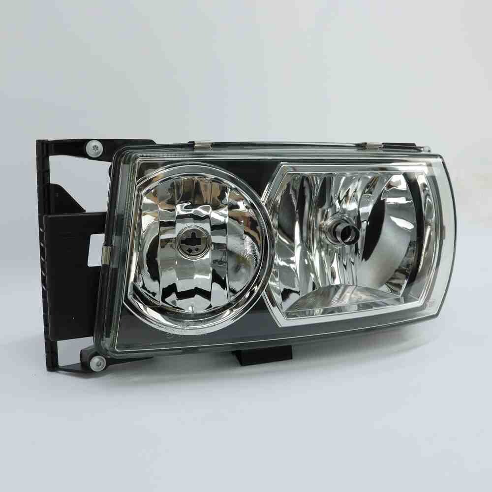 Фара SCANIA R, S, P, G (2016...) черная; электрорегулировка, левая (TBM)