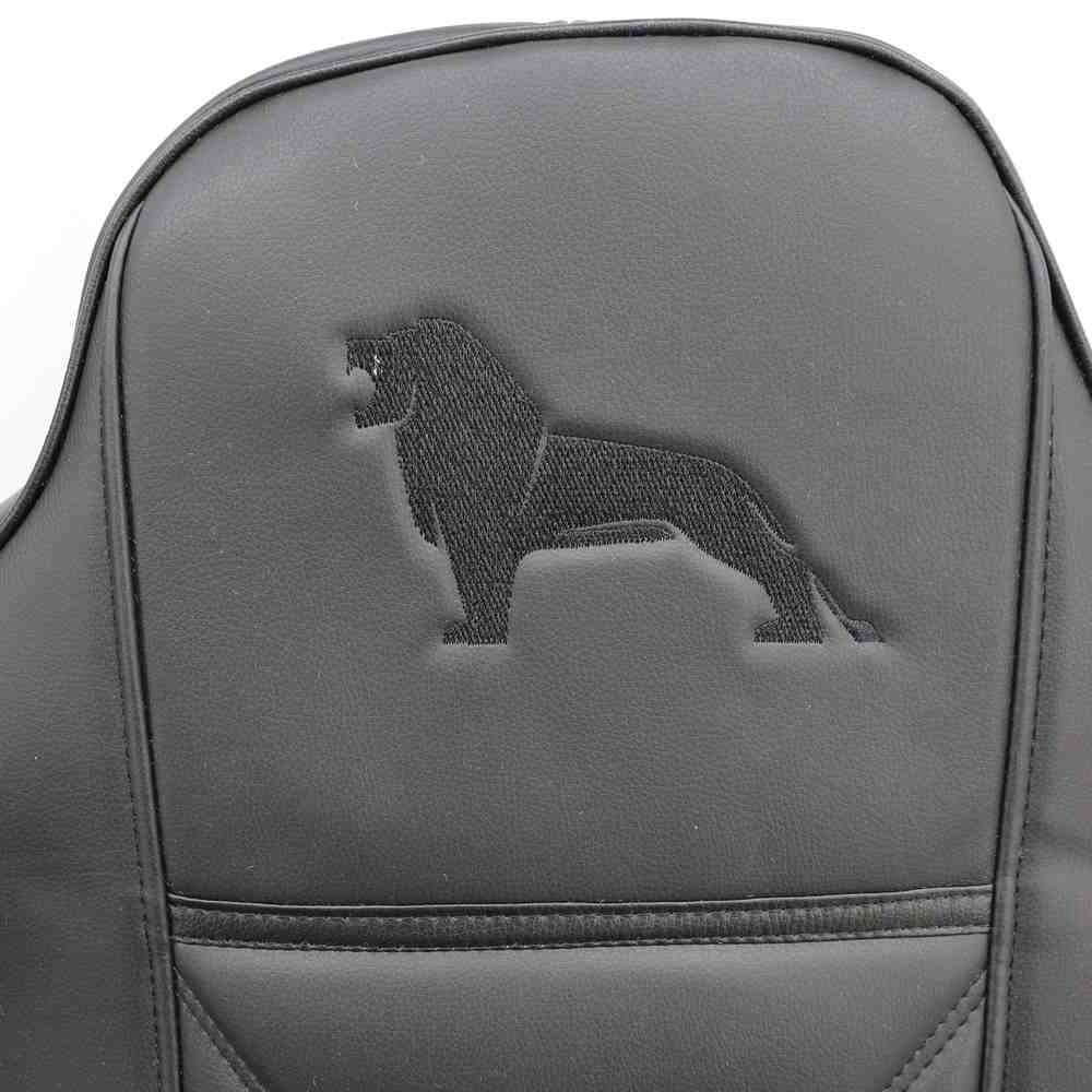 Чохол на сидіння MAN TGX,TGA,TGL,TGM,TGS; (2007-2020) 1 ремінь, водій (Низький) пасажир (Високий) чорний